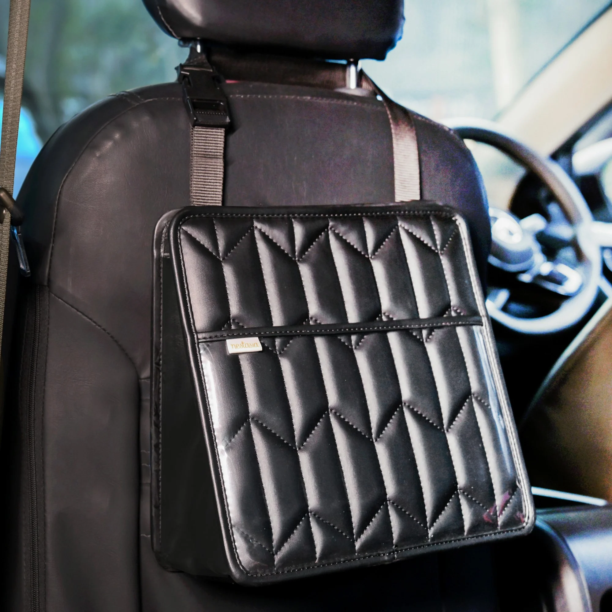Adjustable Car Backseat Organiser With Buckle Strap - Image 9