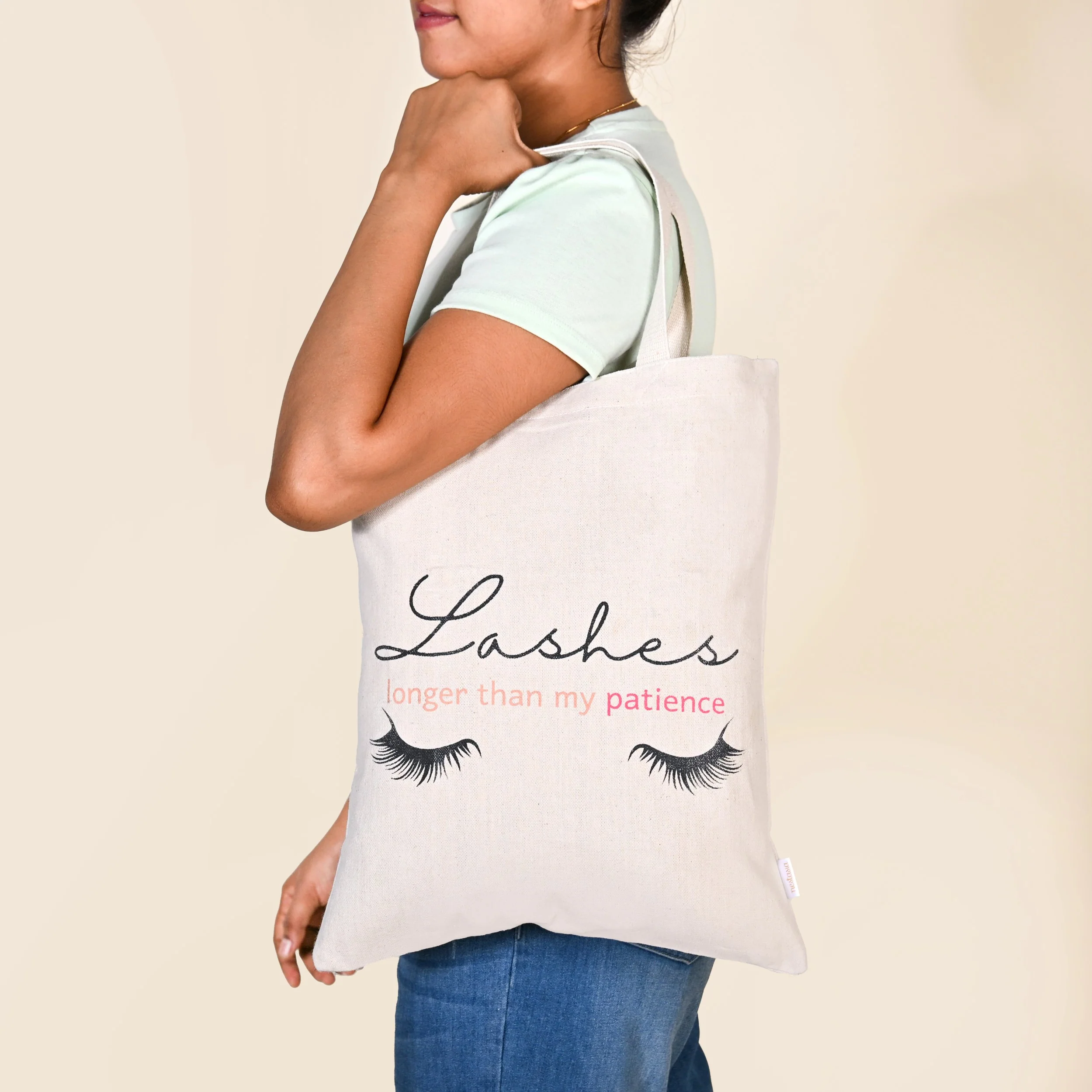 Aesthetic Sustainable Street Tote Bag Set Of 2 - Image 3
