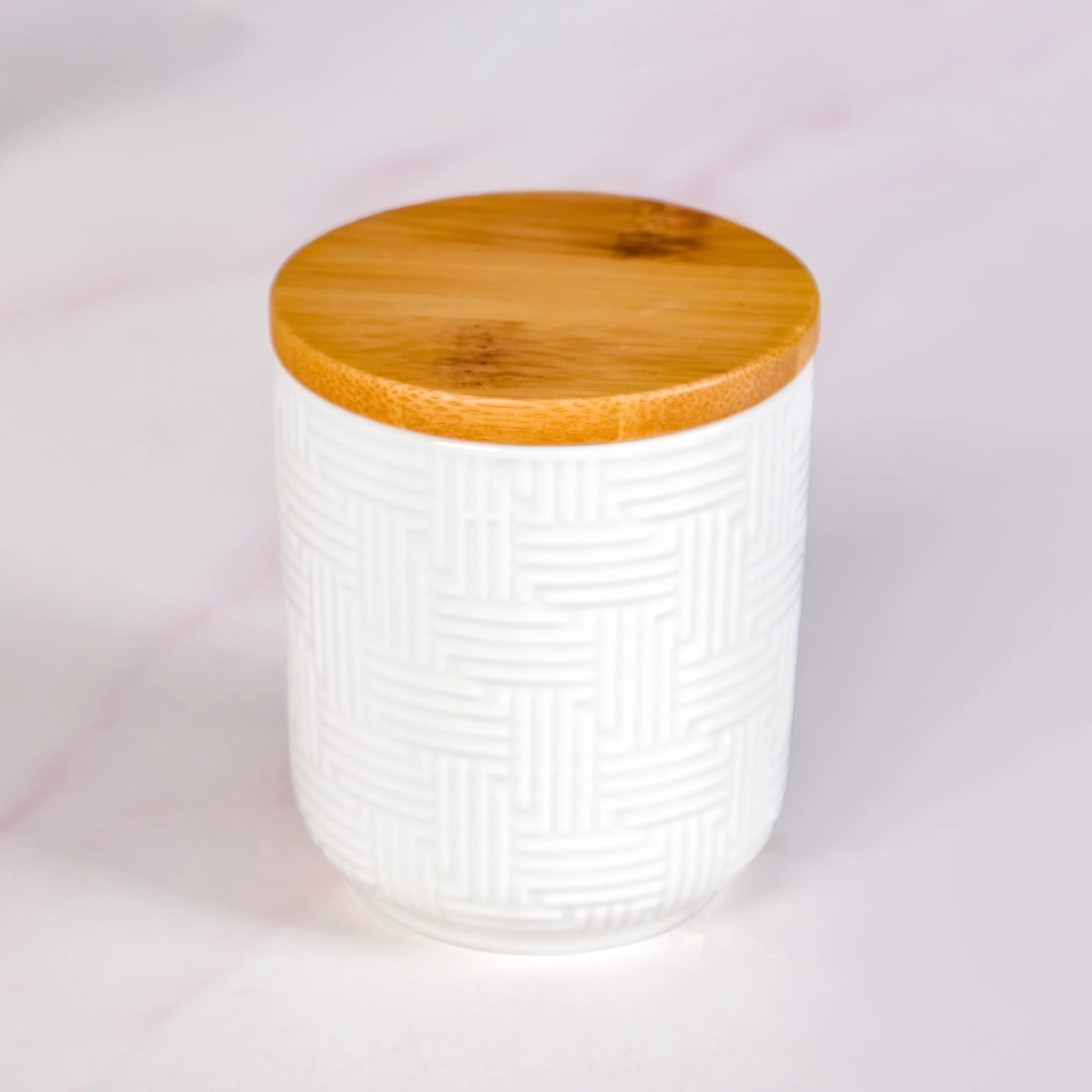 Airtight Ceramic Jar Set Of 9 With Stand - Image 7