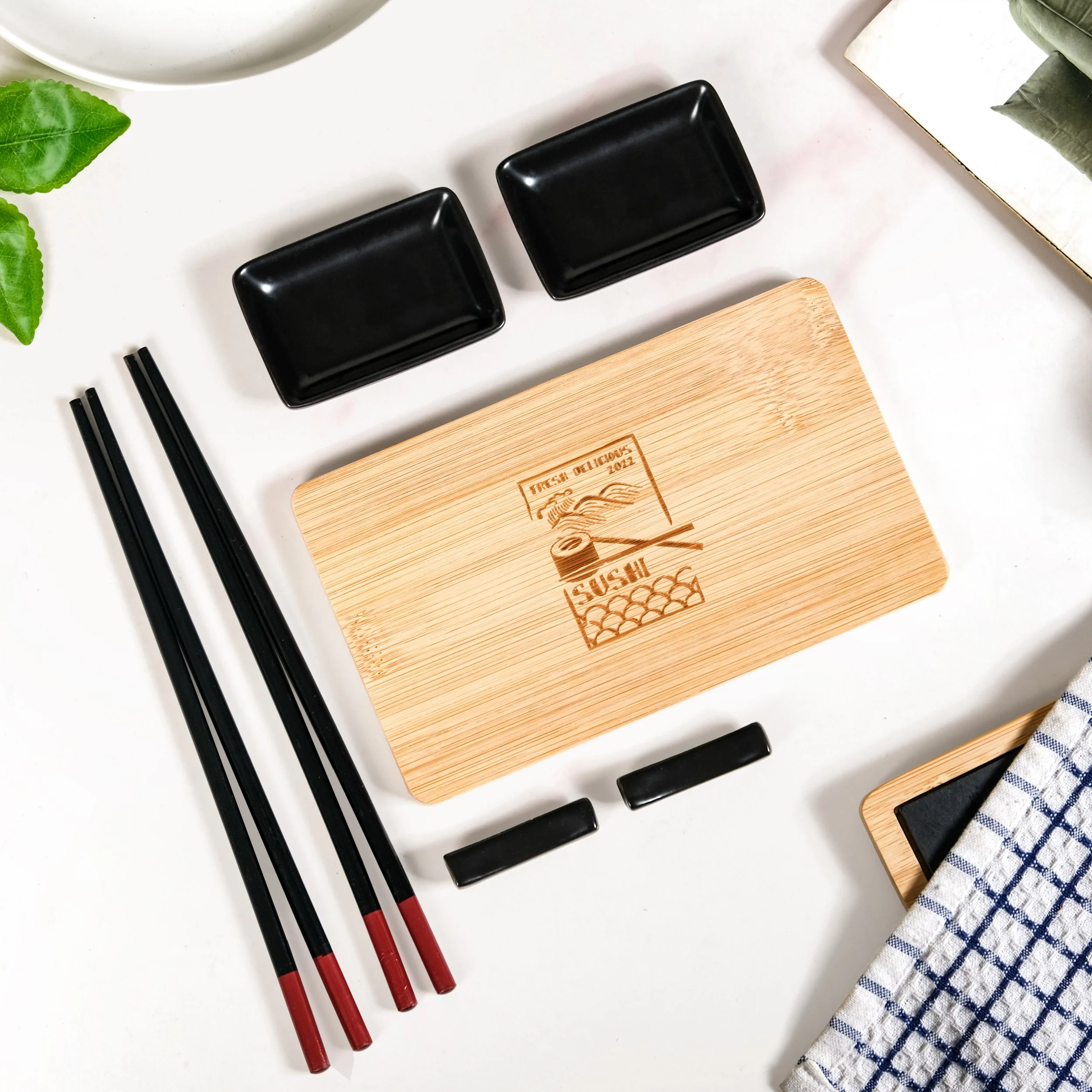 All In One Sushi Serving Kit Set Of 7 - Image 6