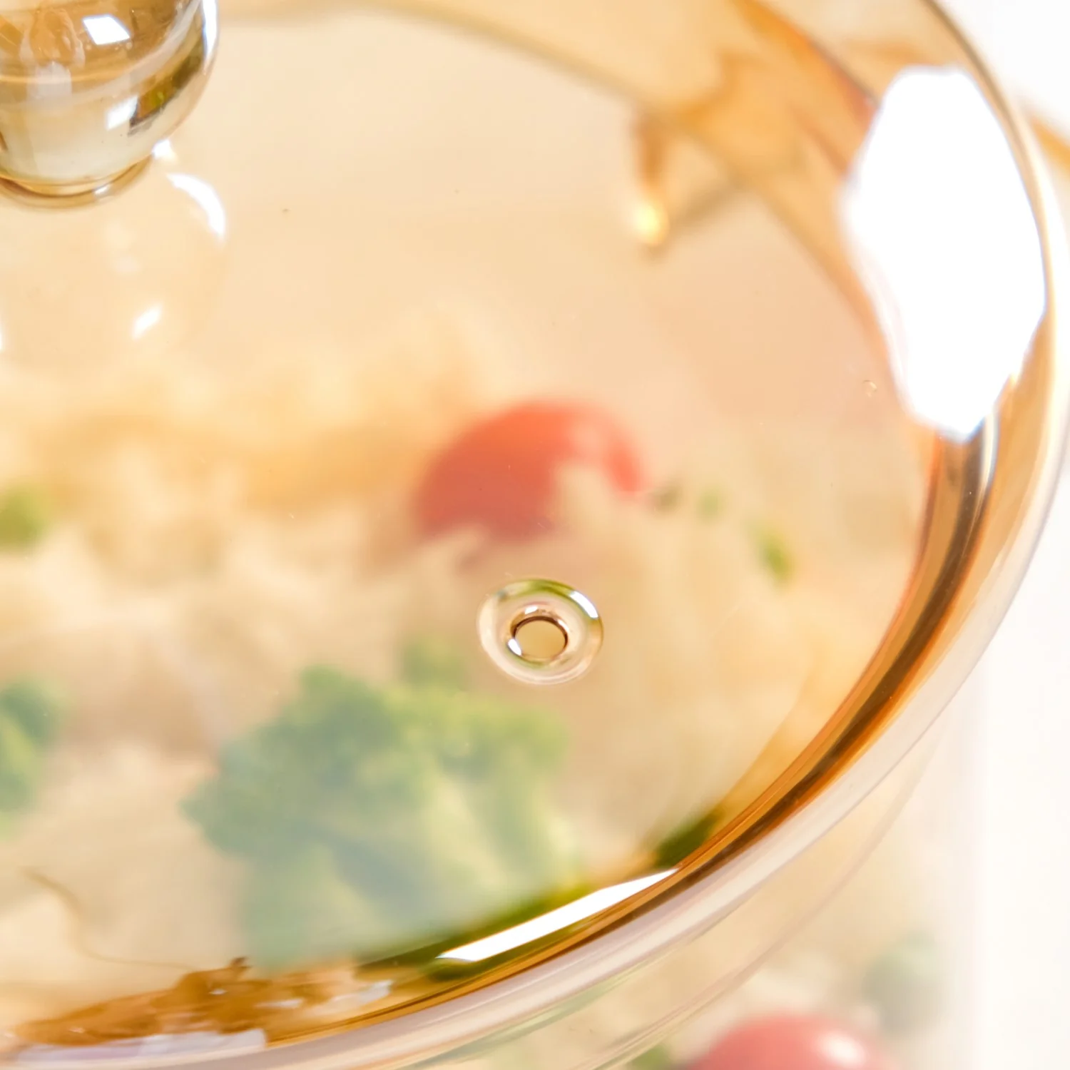 Amber Borosilicate Glass Cooking Pot 2250ml - Image 6