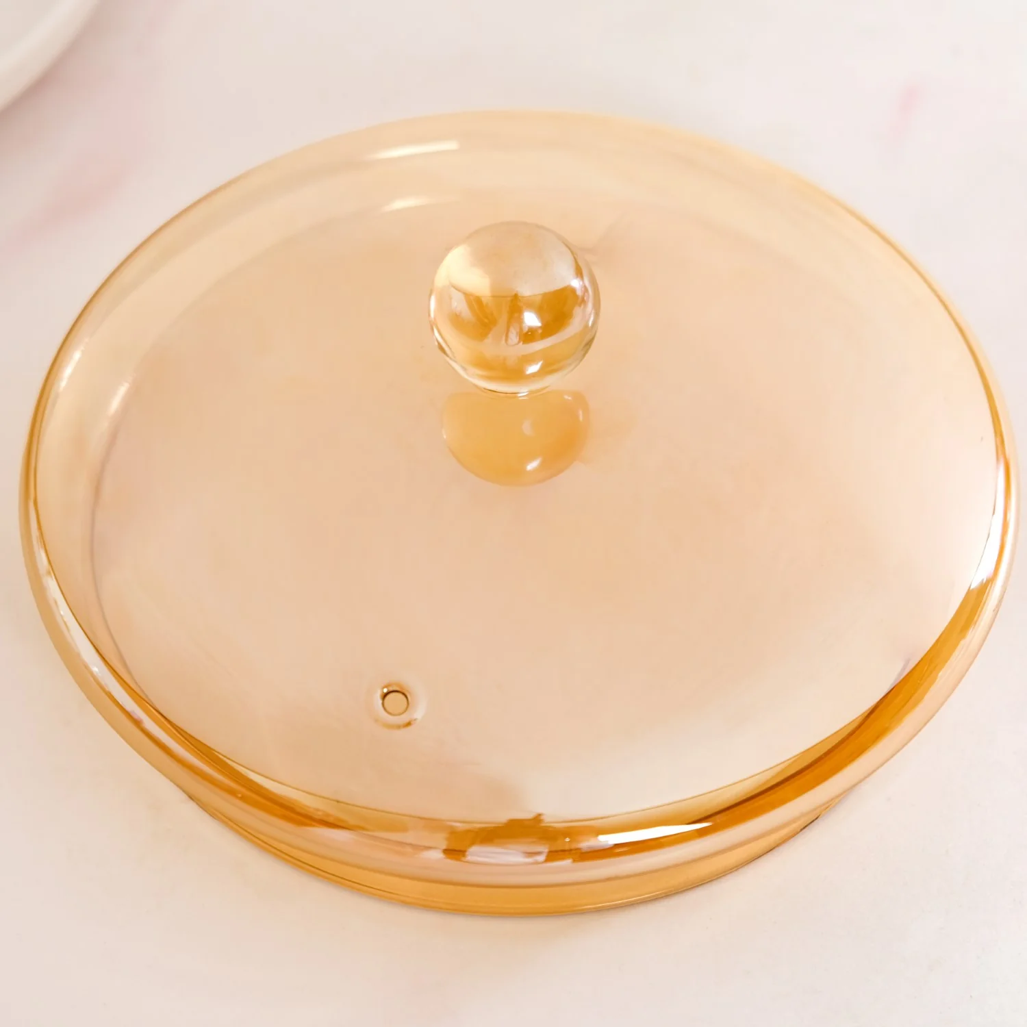 Amber Borosilicate Glass Cooking Pot 2250ml - Image 7