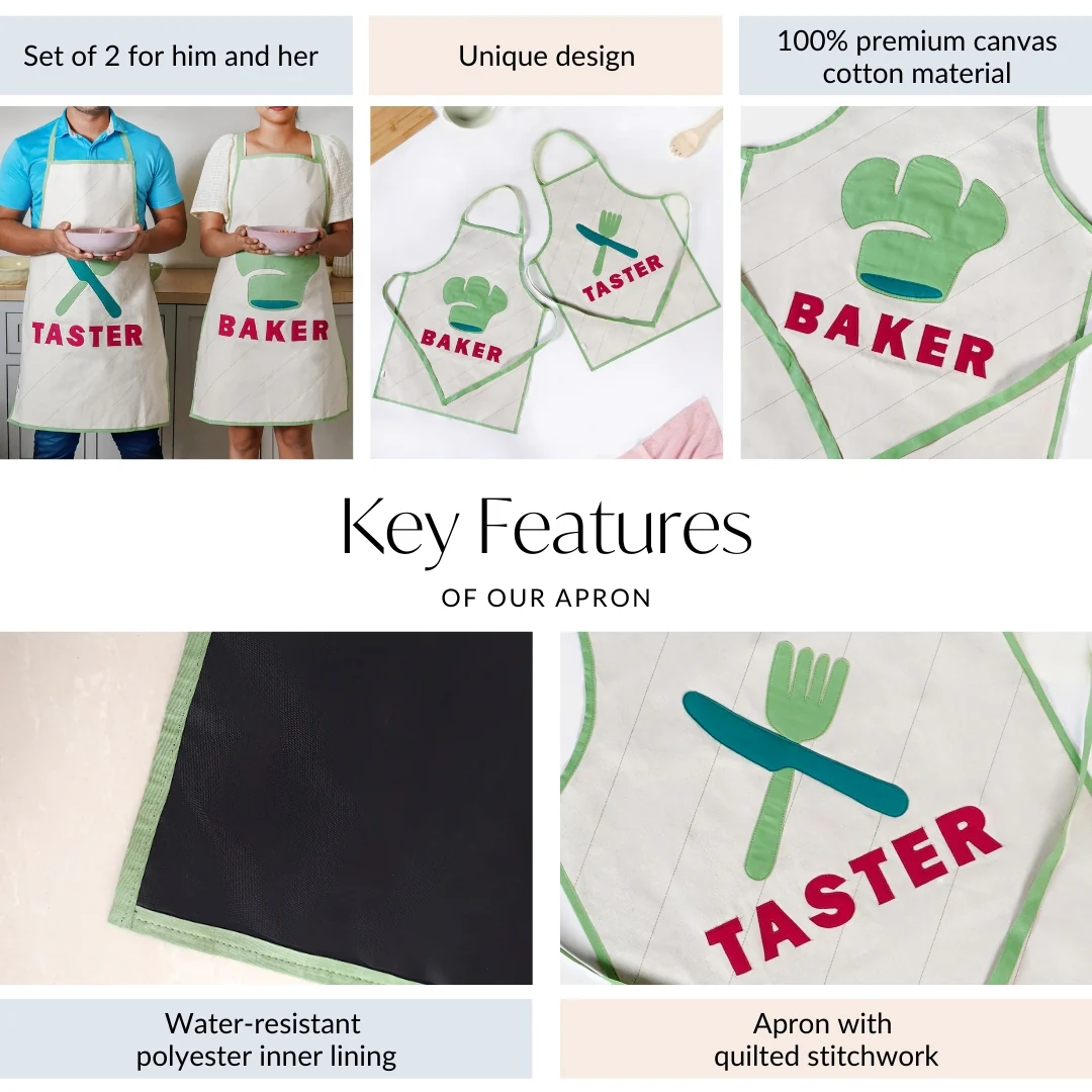 Baker And Taster Apron Set - Image 4
