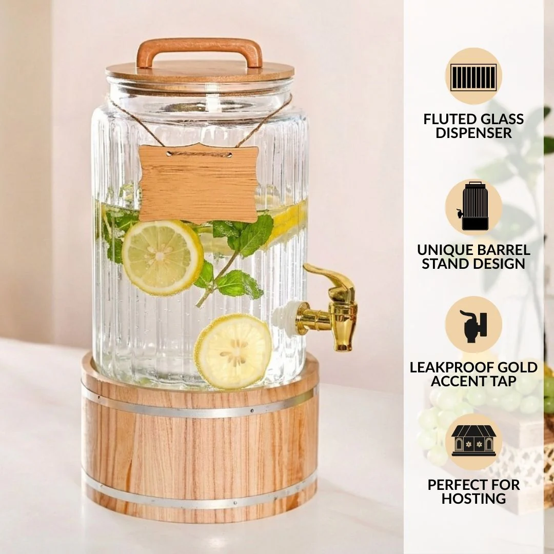 Beverage Dispenser With Stand 7500ml - Image 2