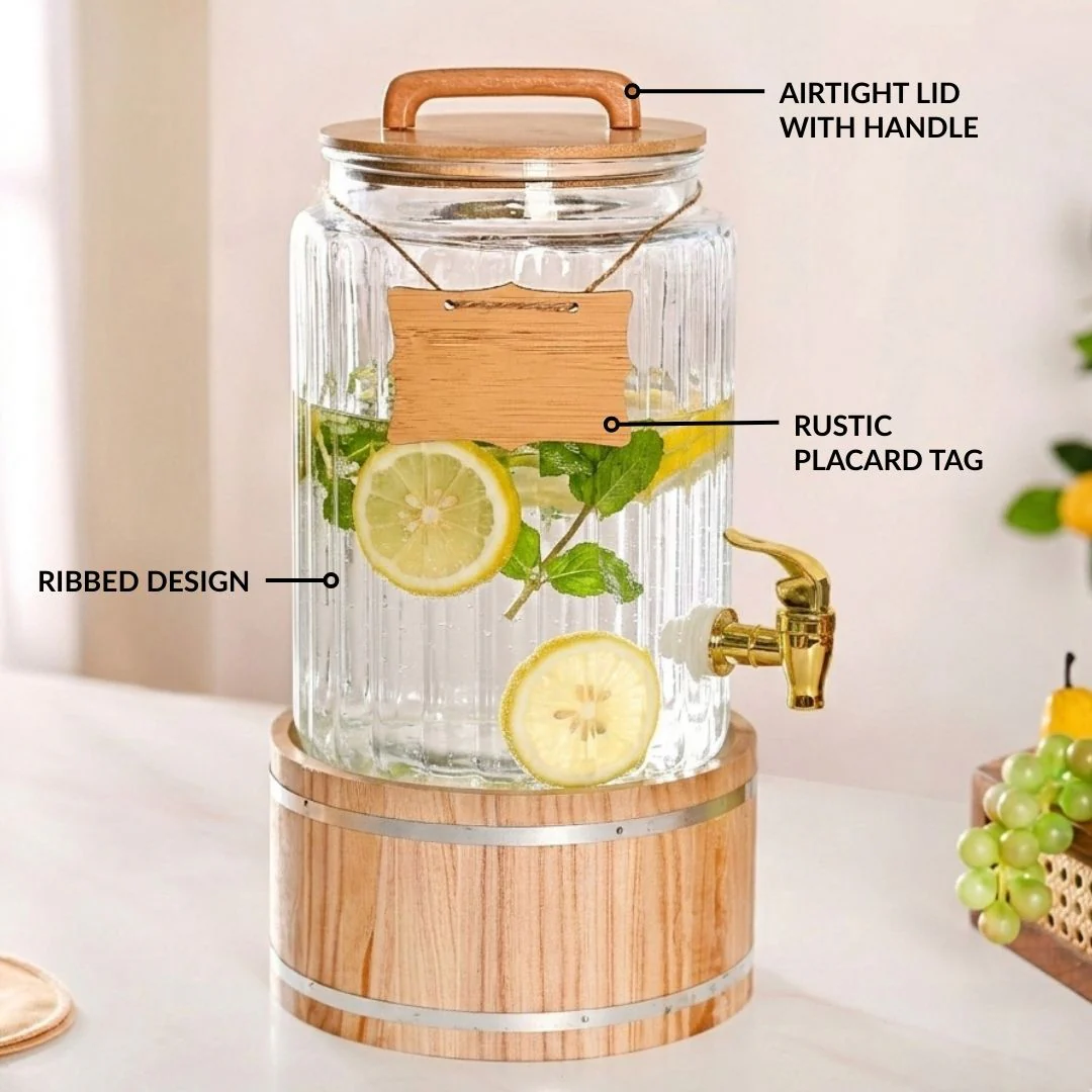 Beverage Dispenser With Stand 7500ml - Image 6