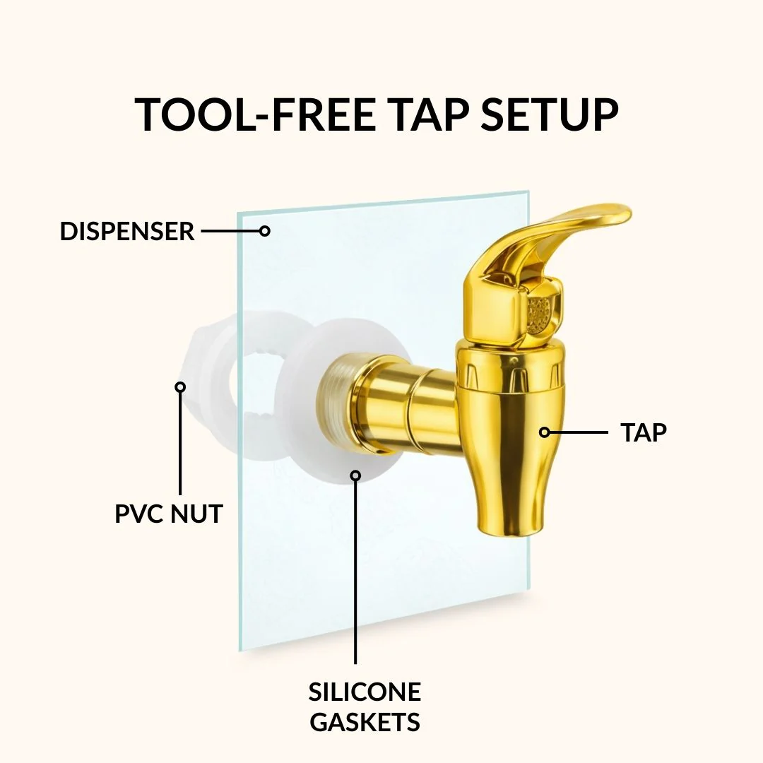 Beverage Dispenser With Stand 7500ml - Image 7