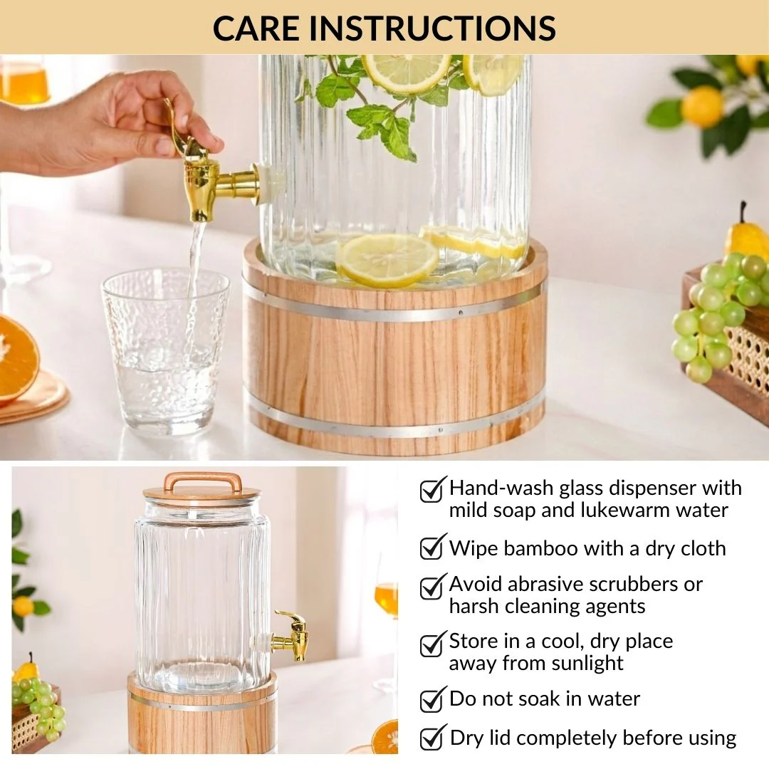 Beverage Dispenser With Stand 7500ml - Image 9
