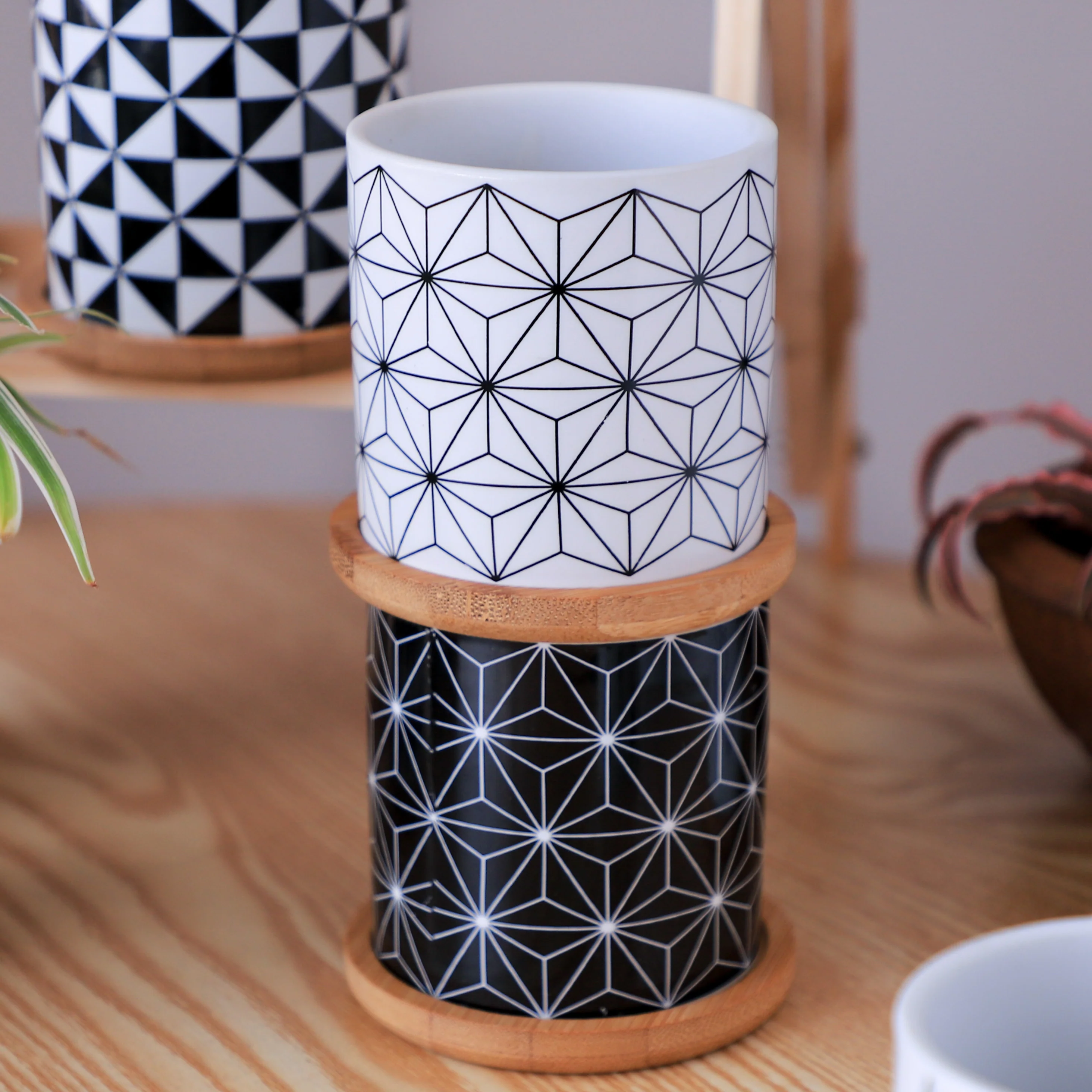 Black And White Planter - Image 18