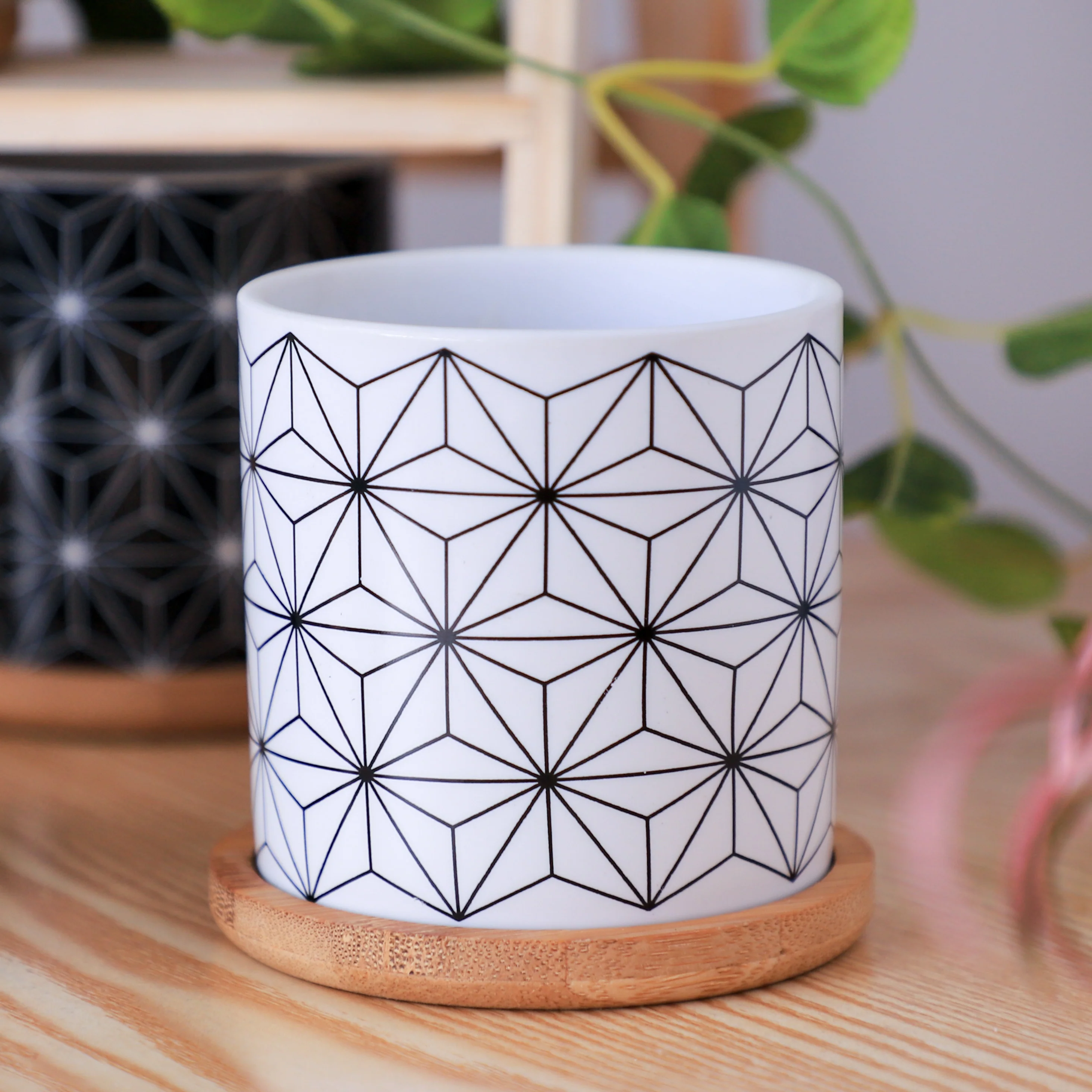 Black And White Planter - Image 22