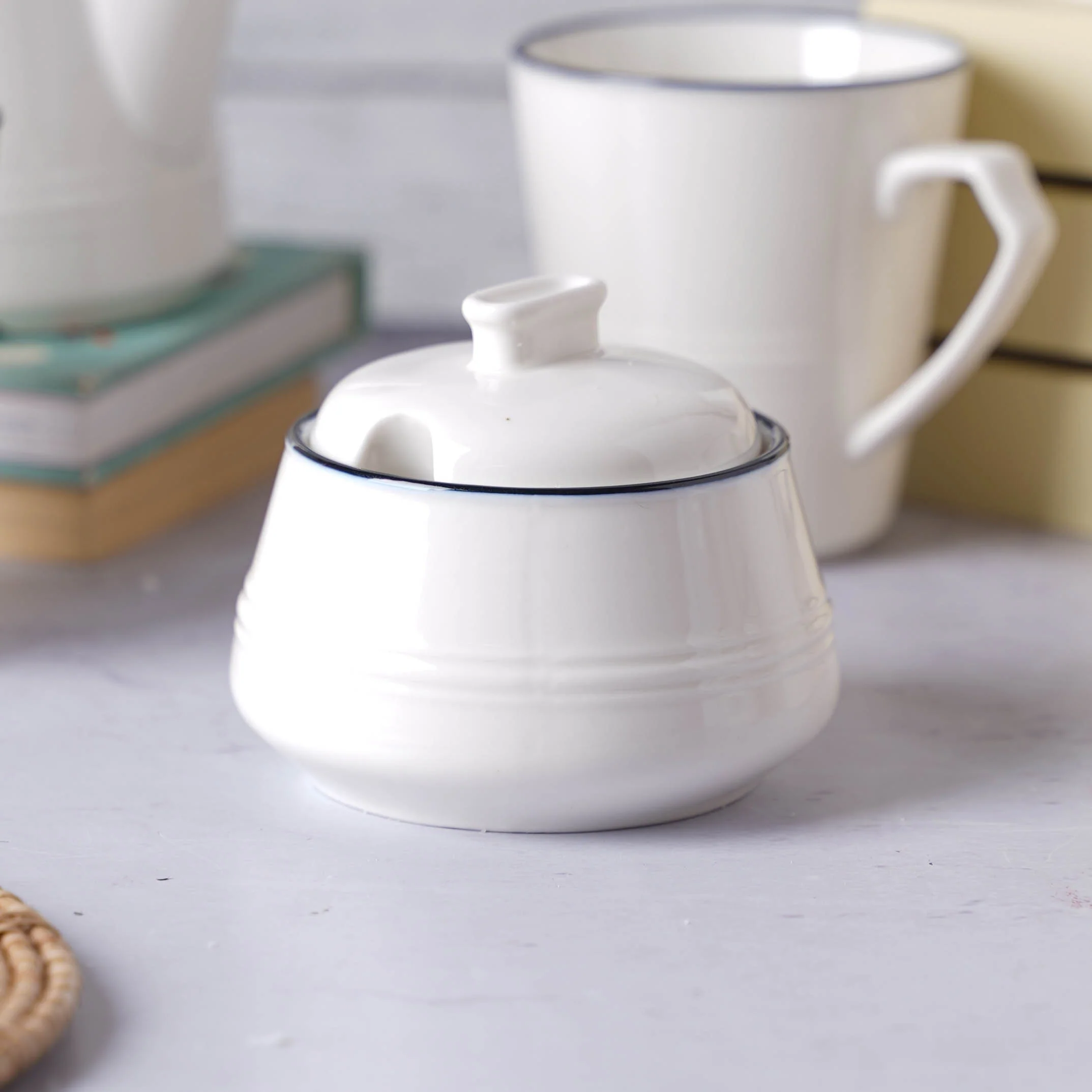 Black and White Tea Set - Image 10
