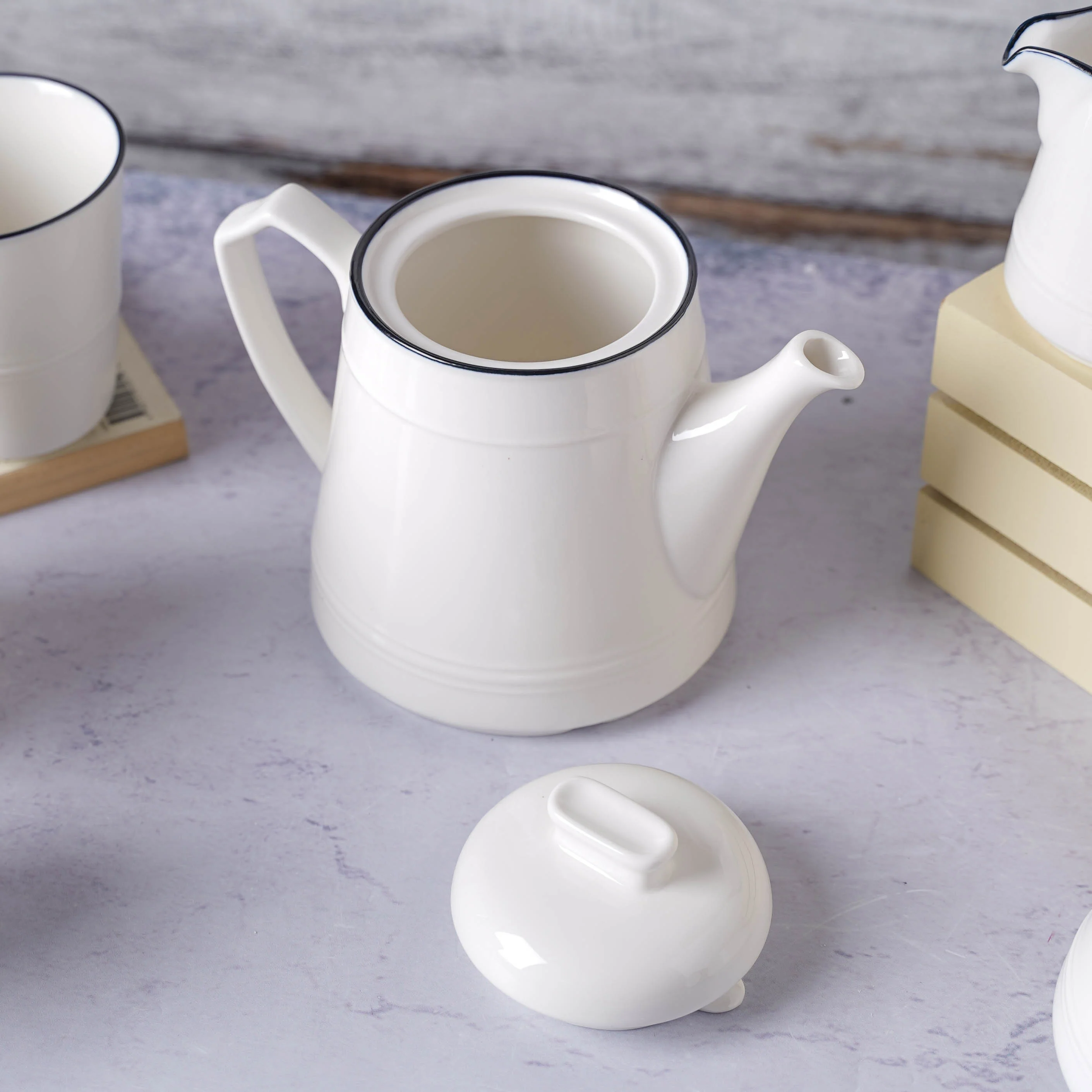 Black and White Tea Set - Image 20