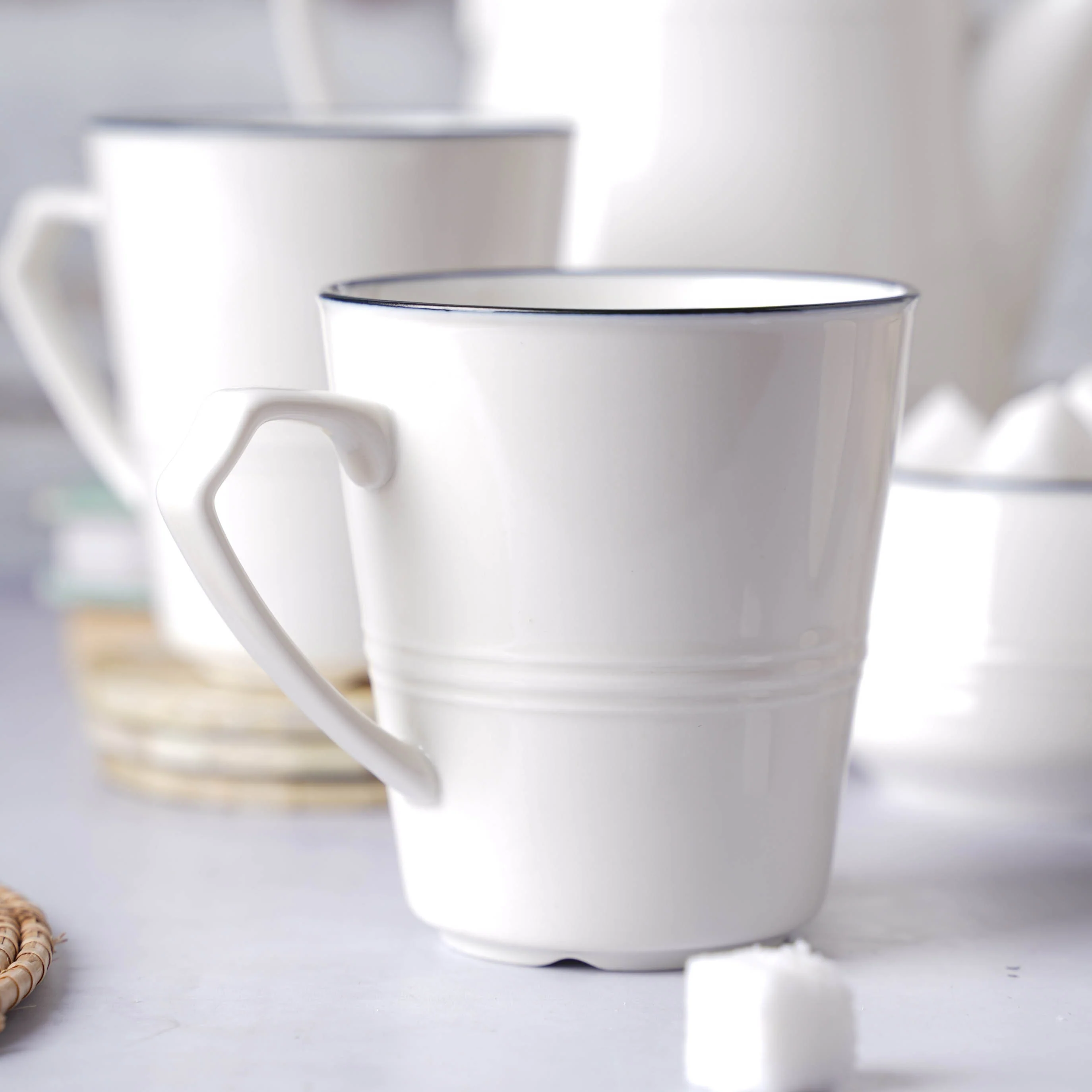 Black and White Tea Set - Image 8