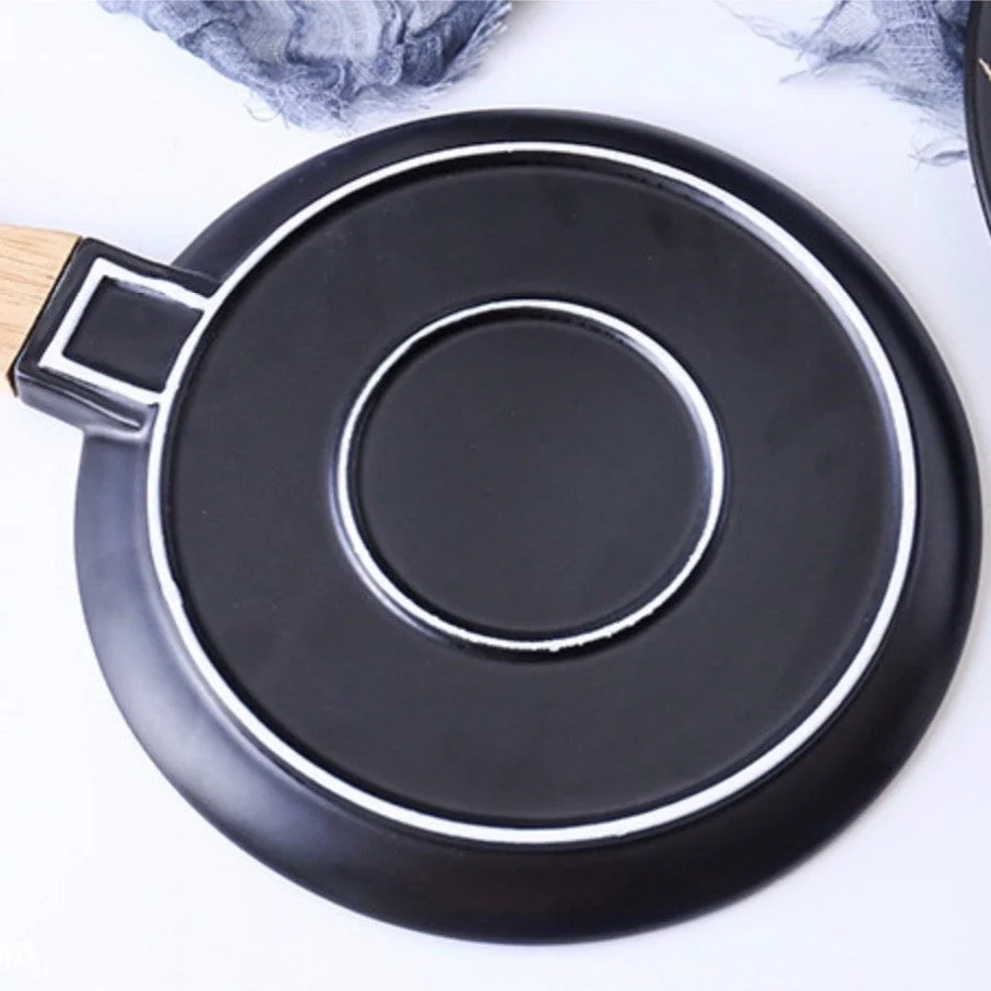 Black Marble Snack Plate - Image 5