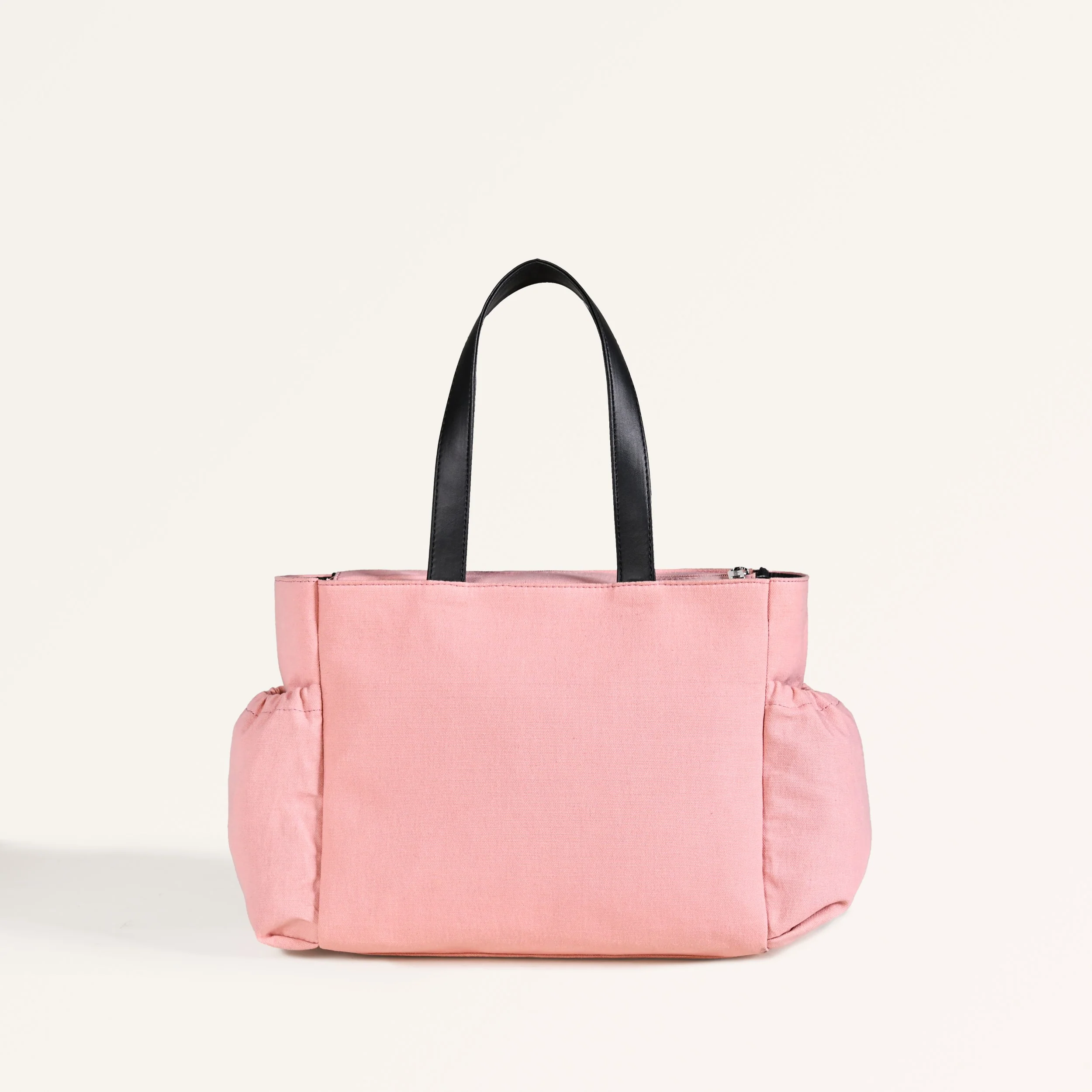 Black Pink Carry All Canvas Tote Bag - Image 9