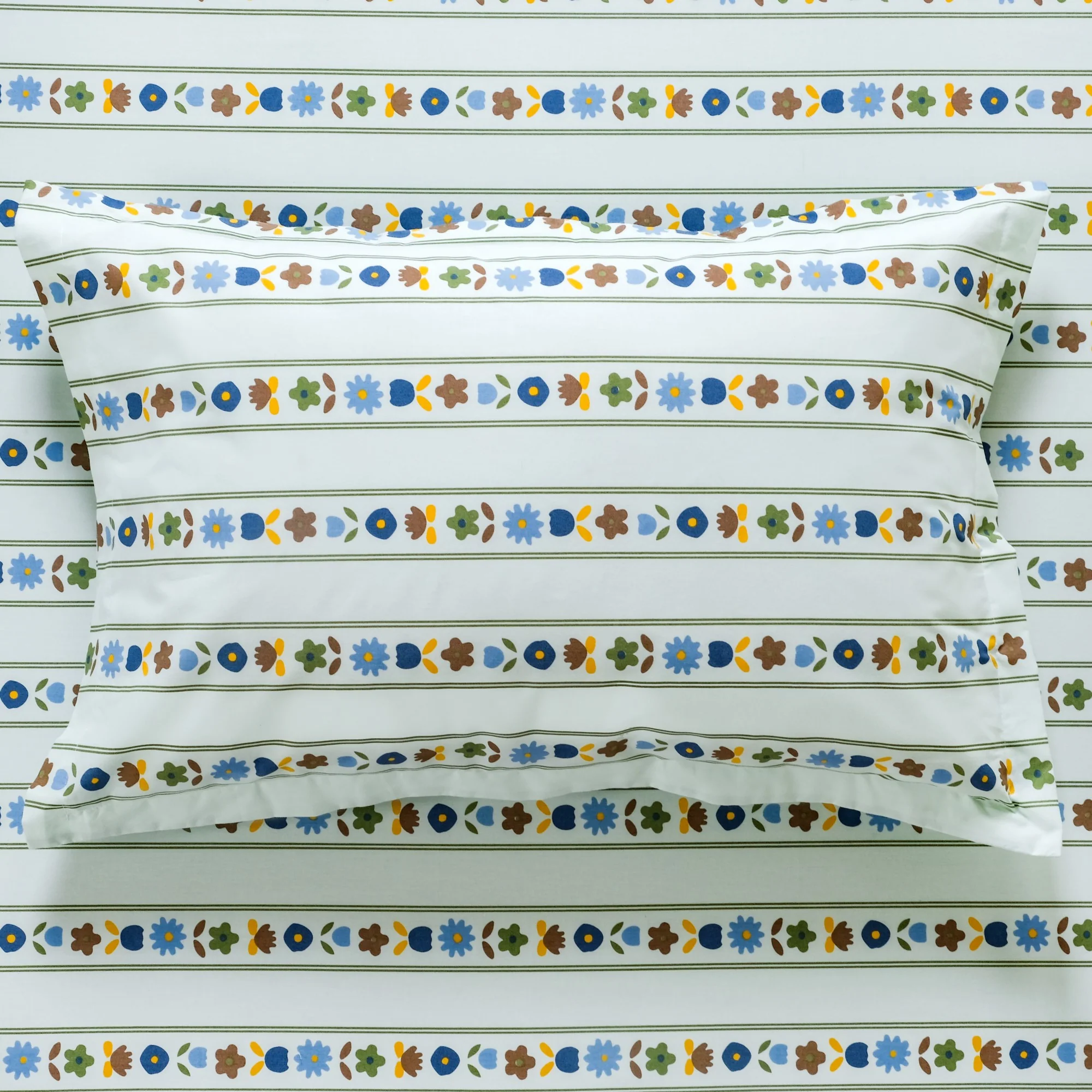 Blooming Garden Pure Cotton King Size Bedding Set 275x275cm - Image 3