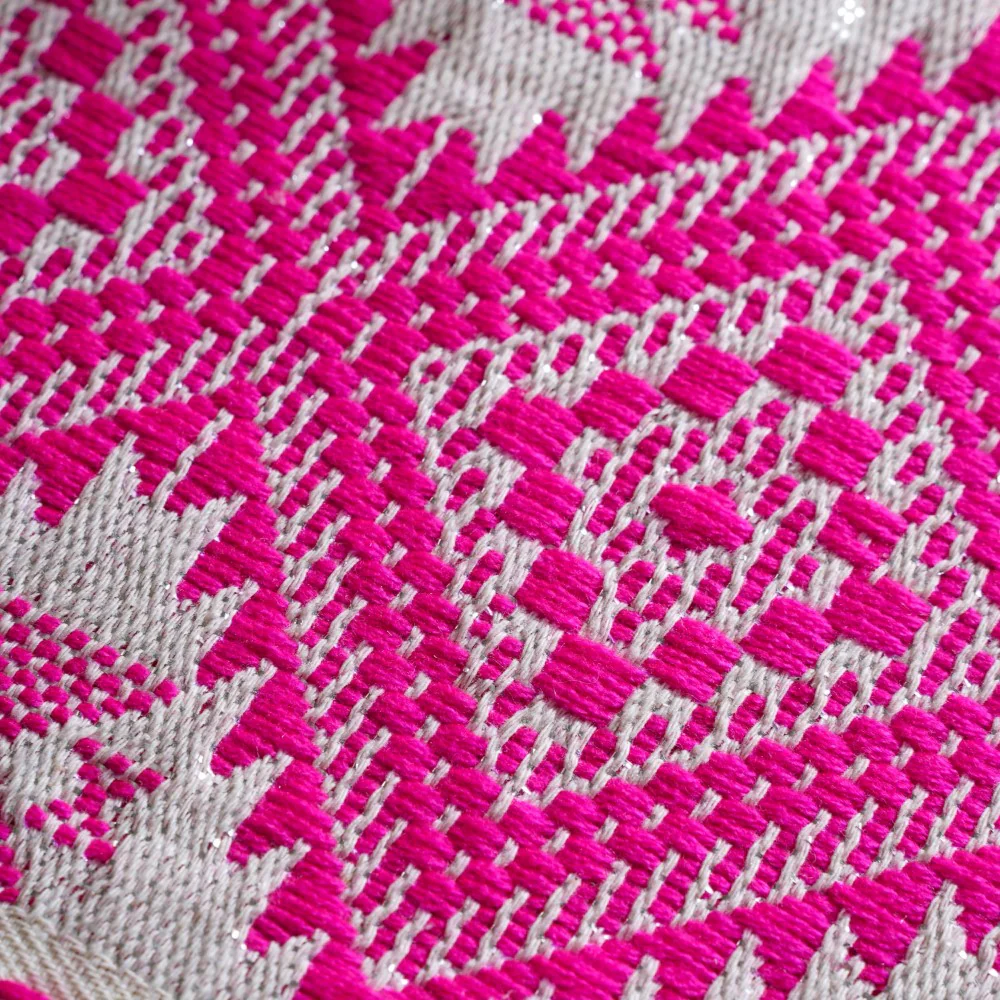 Boho Colour Pop Cushion Cover And Runner Pink Set Of 3 - Image 10