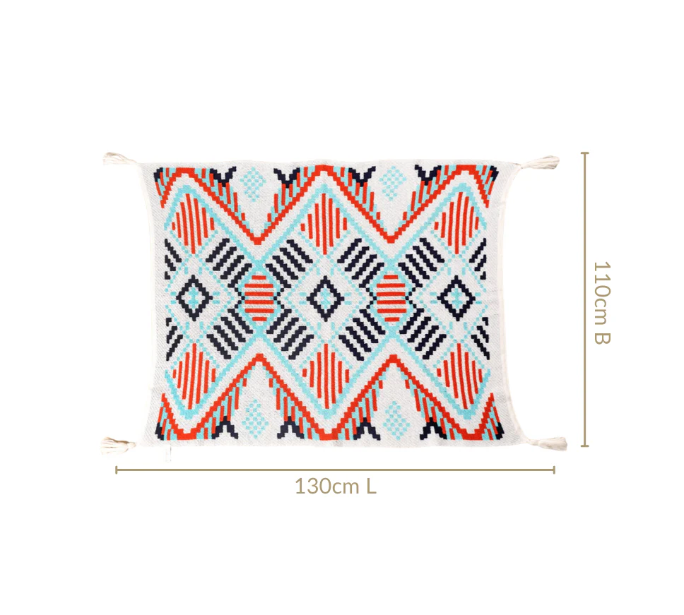 Boho Print Cosy Couch Throw - Image 3