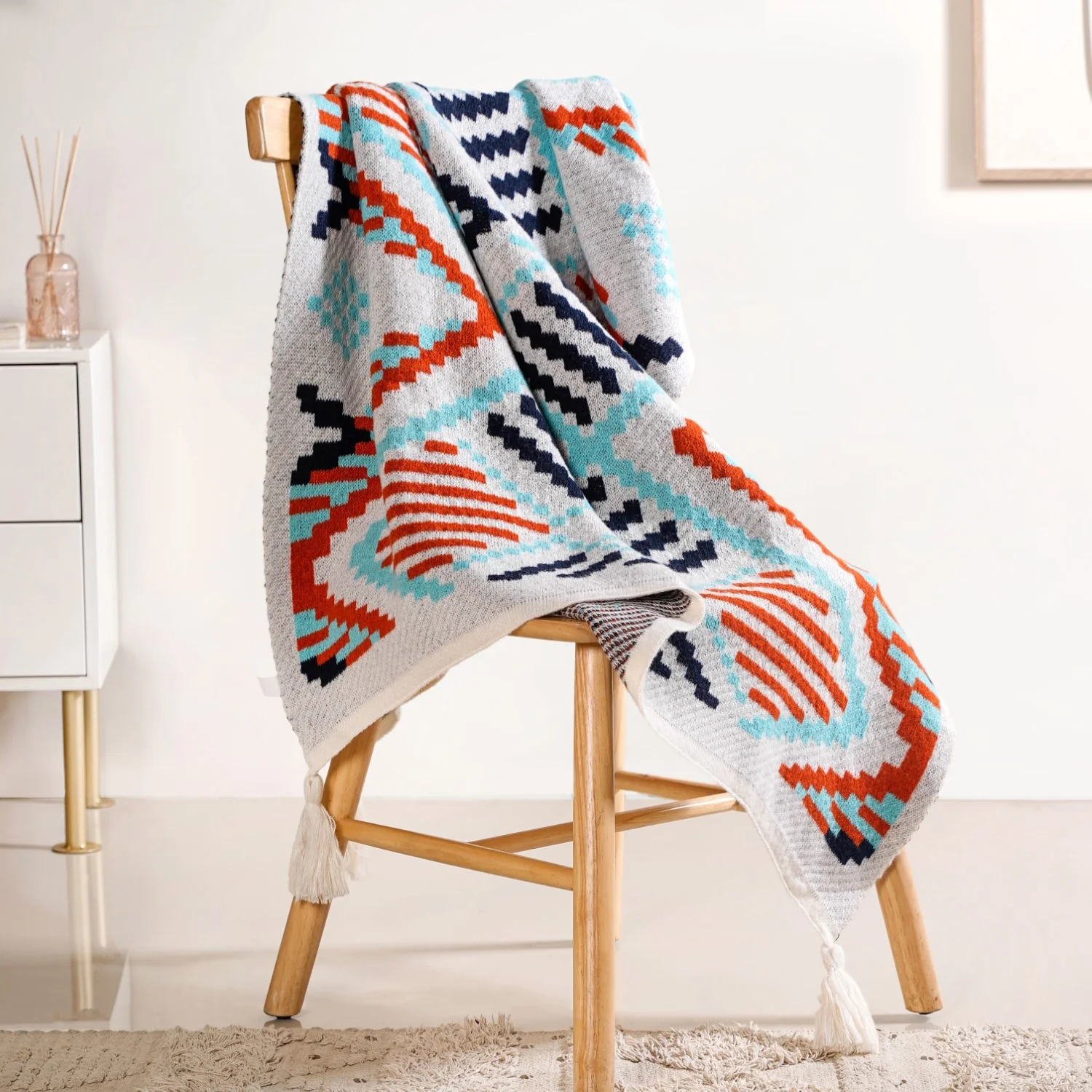 Boho Print Cosy Couch Throw - Image 7