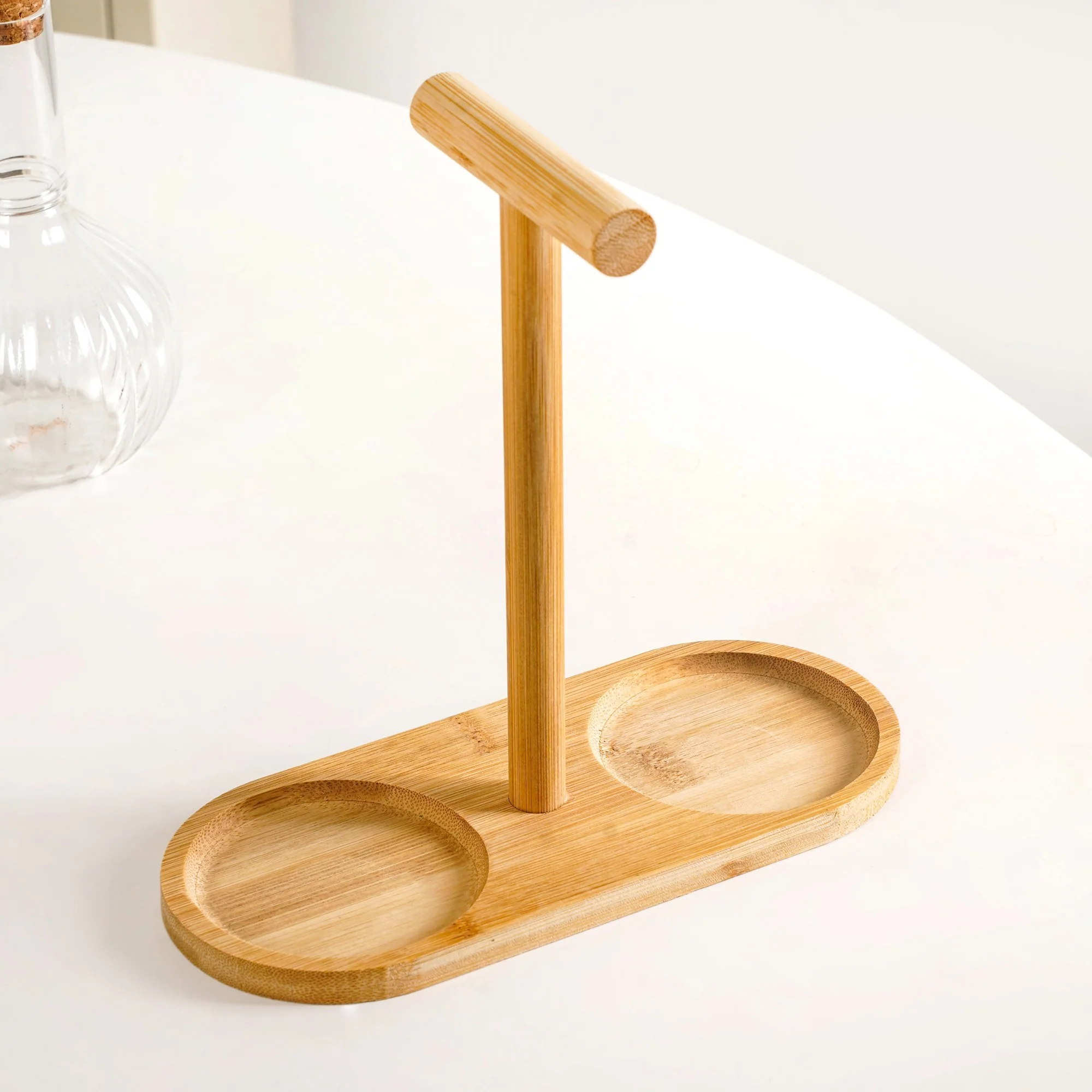 Borosilicate Glass Oil Vinegar Bottle With Stand Set Of 3 300ml - Image 7