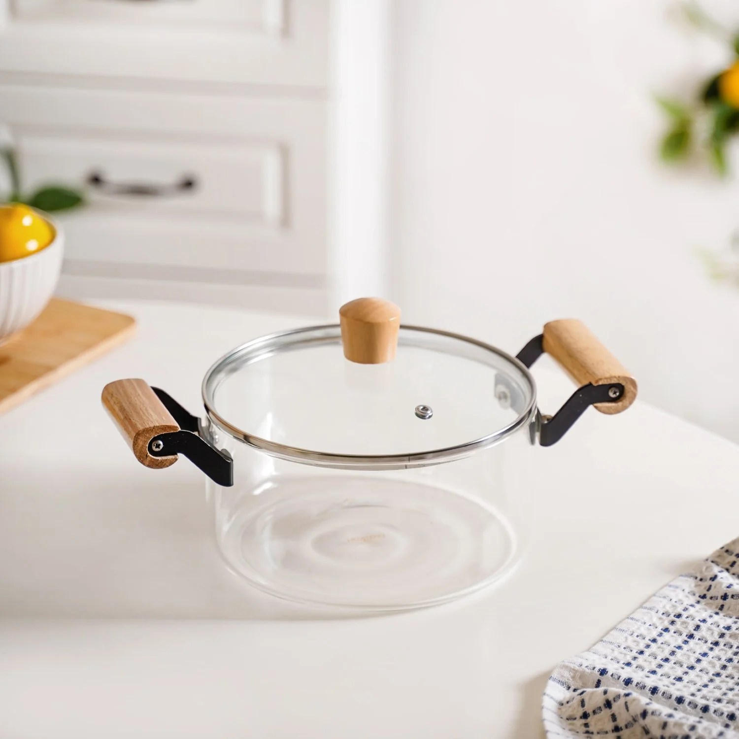 Borosilicate Glass Simmer Pot 2500ml - Image 9