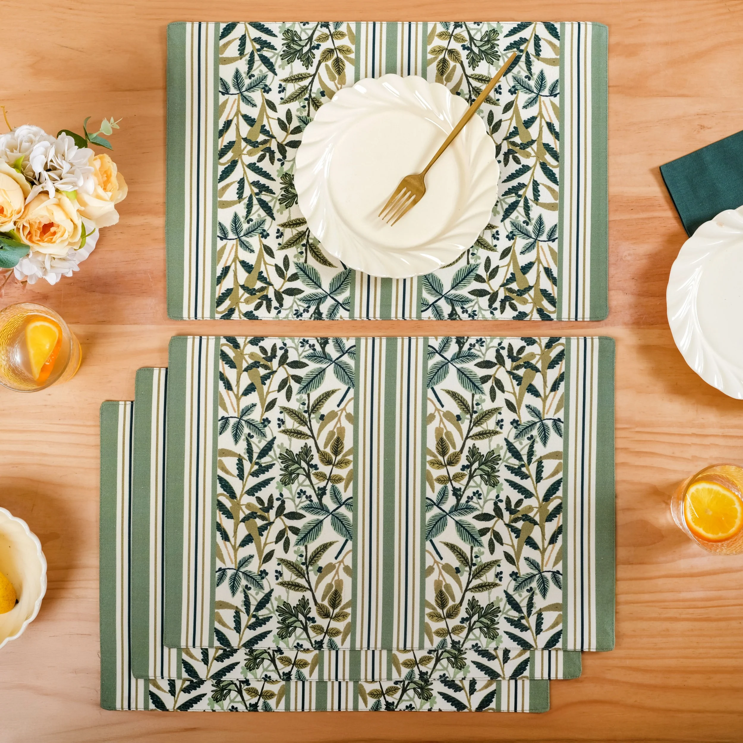 Botanica Cotton Placemat Set Of 4 - Image 8
