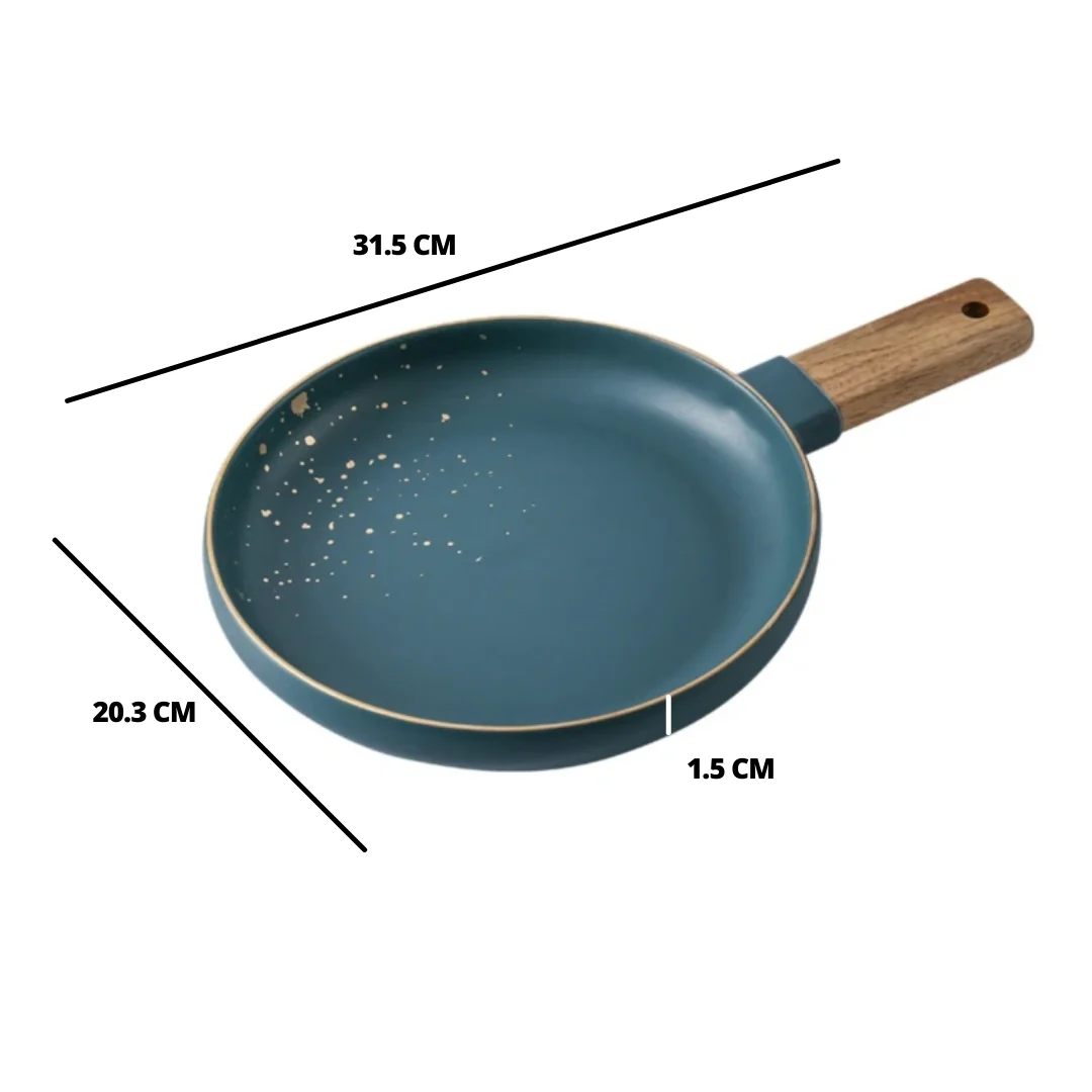 CARA Plate With Wooden Handle - Image 9