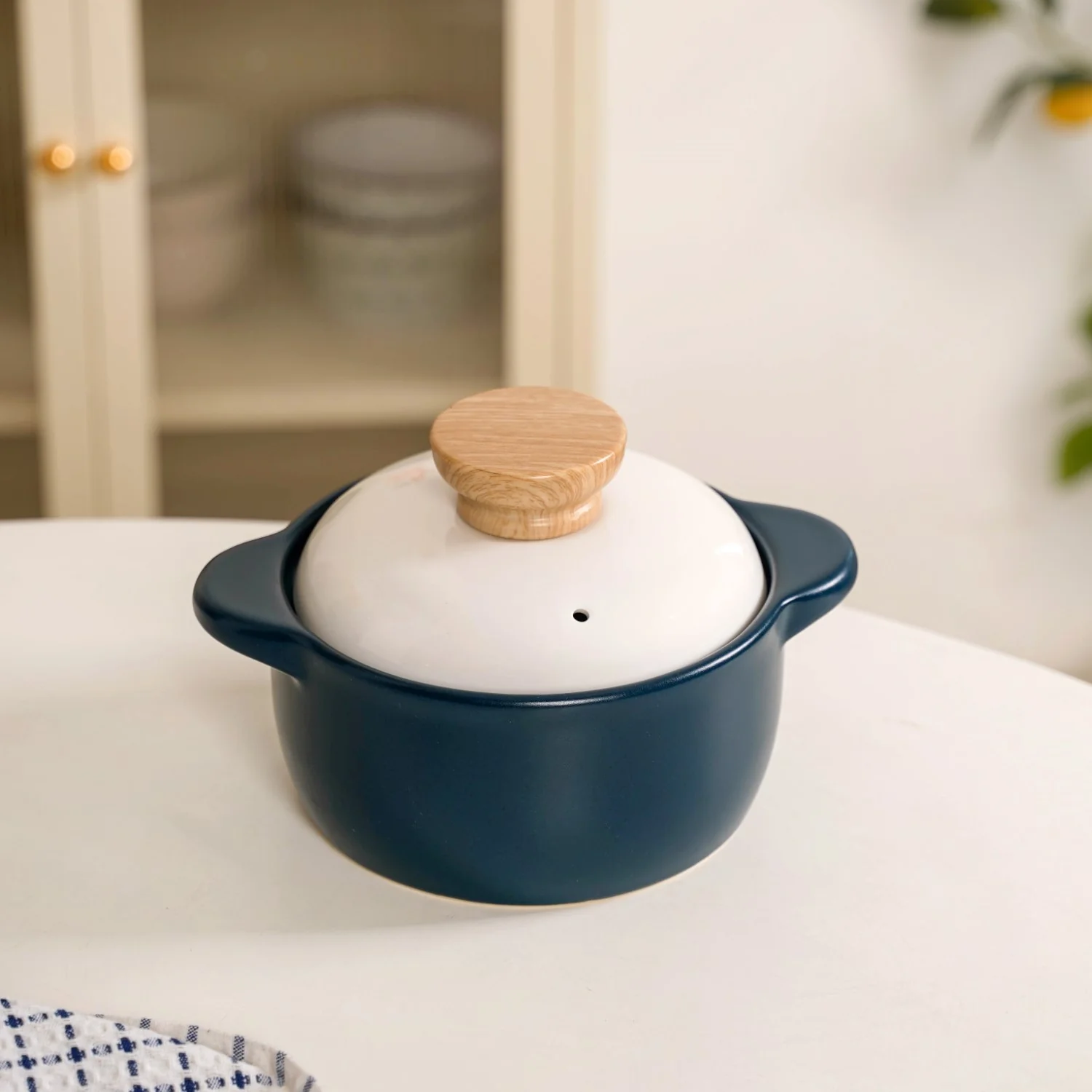 Cera Korean Stew Pot With Lid Teal 1150ml - Image 7