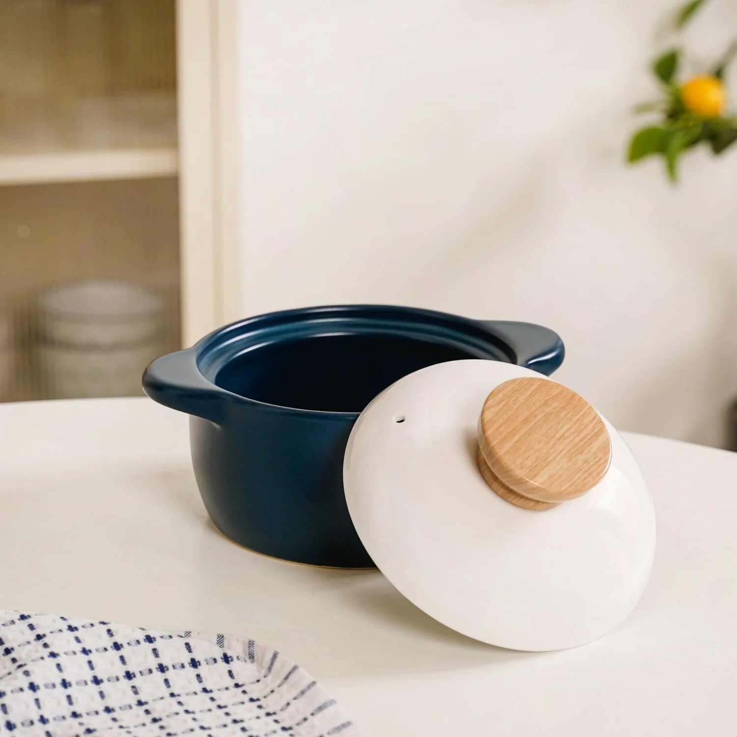 Cera Korean Stew Pot With Lid Teal 1150ml - Image 9