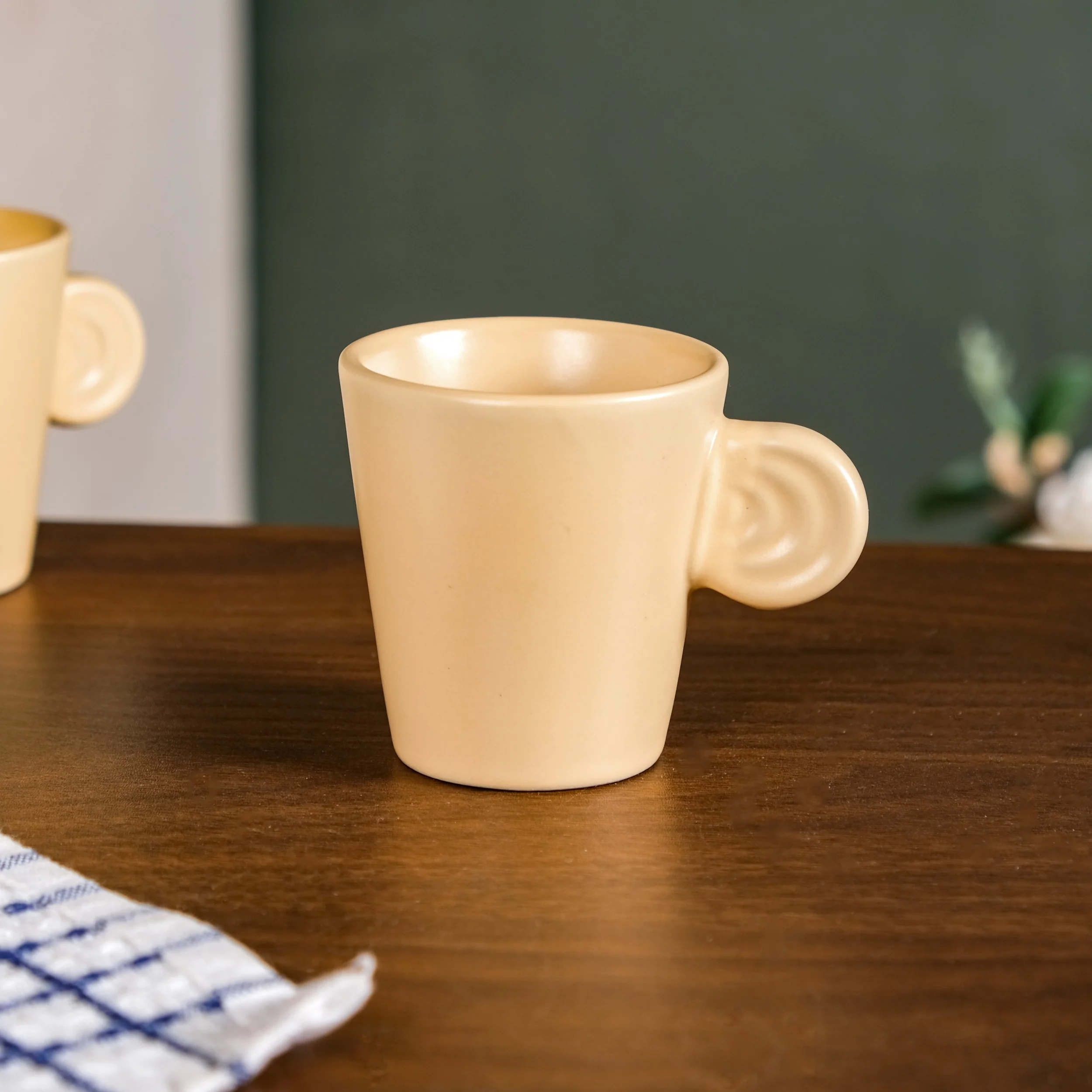 Ceramic Espresso Coffee Cup Set Of 4 100ml - Image 8