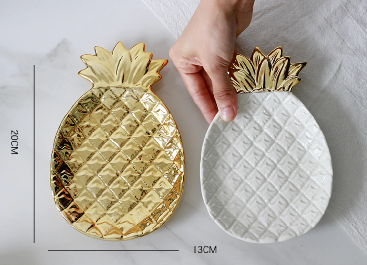 Ceramic Pineapple Plate - Image 4