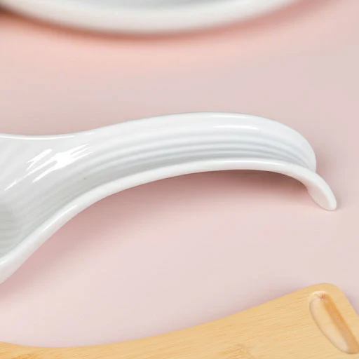 Ceramic Spoon Rest With Stand - Image 7