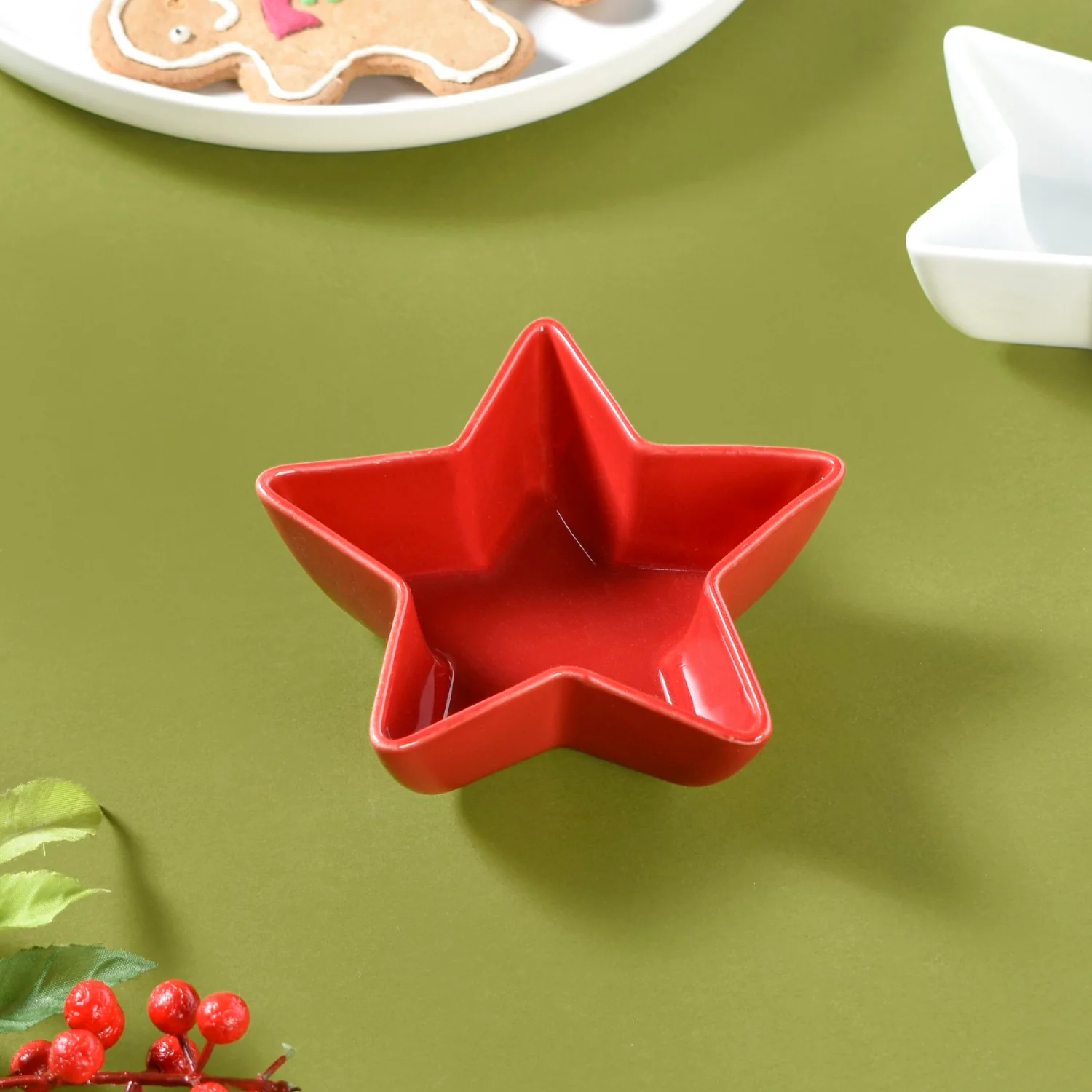 Ceramic Star Bowls Platter Set Of 4 - Image 7