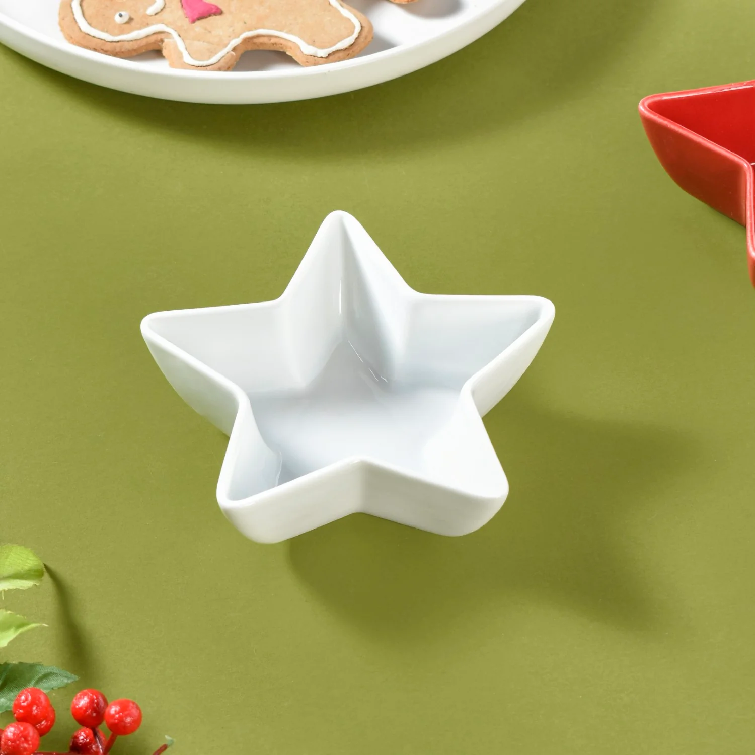 Ceramic Star Bowls Platter Set Of 4 - Image 8