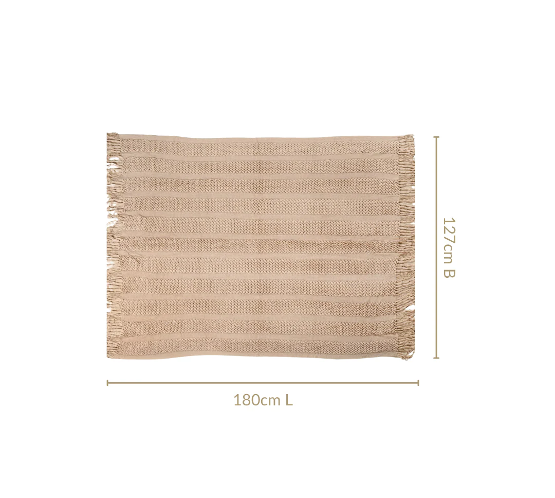 Chestnut Soft Couch Throw - Image 3