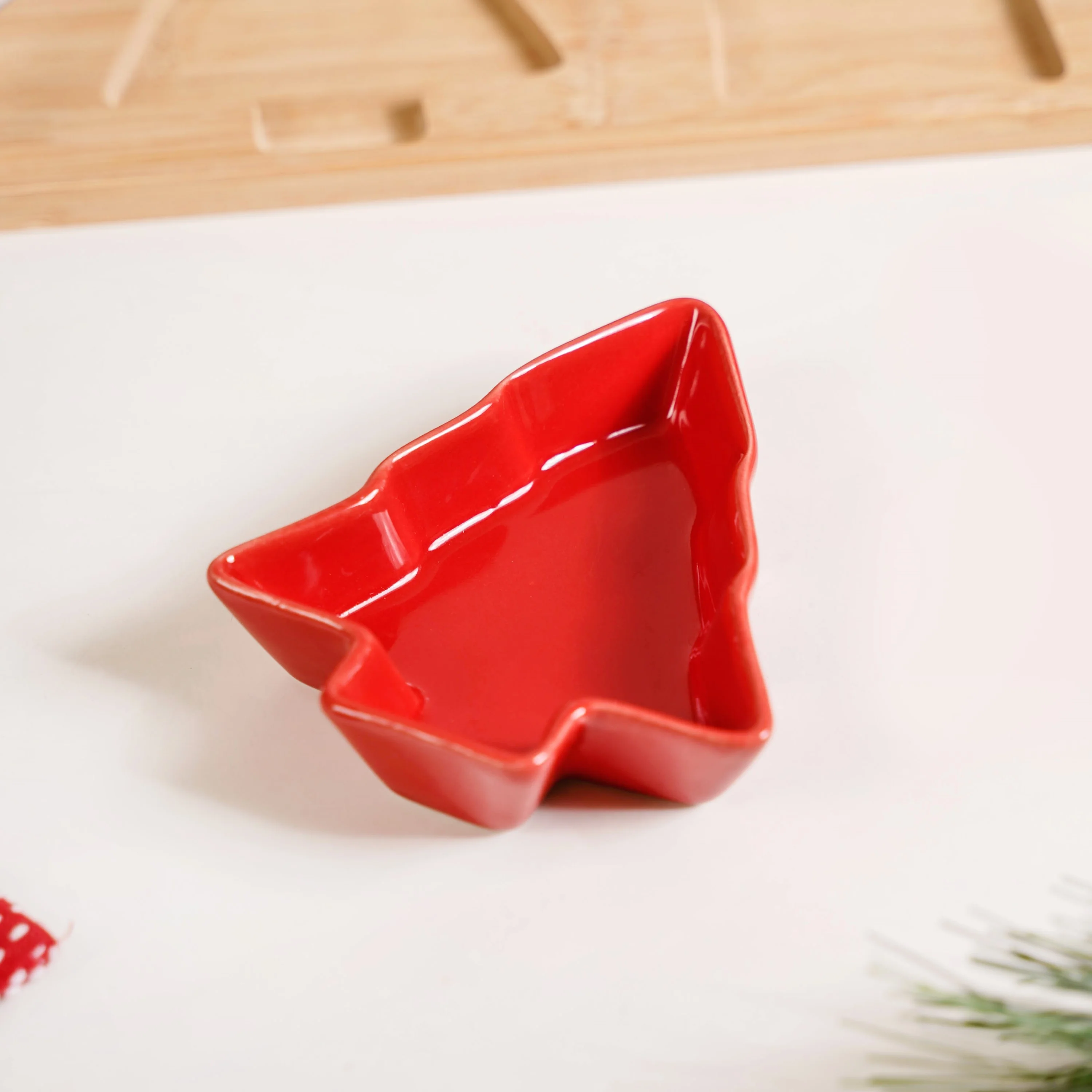 Christmas Tree And Star Platter Set Of 4 - Image 6