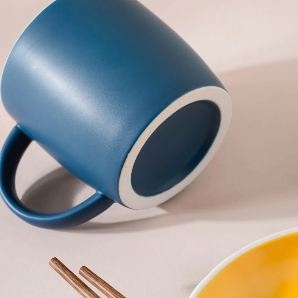 Chrome 5 Piece Blue Snack Set For 1 - Image 10