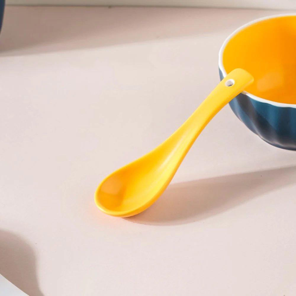 Chrome 5 Piece Blue Snack Set For 1 - Image 11