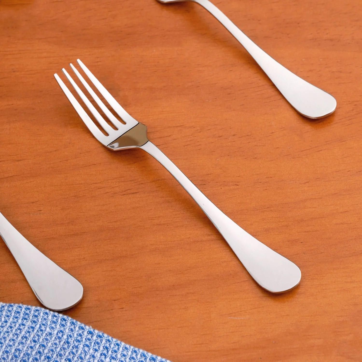 Classic Stainless Steel Cutlery Set Of 18 - Image 6