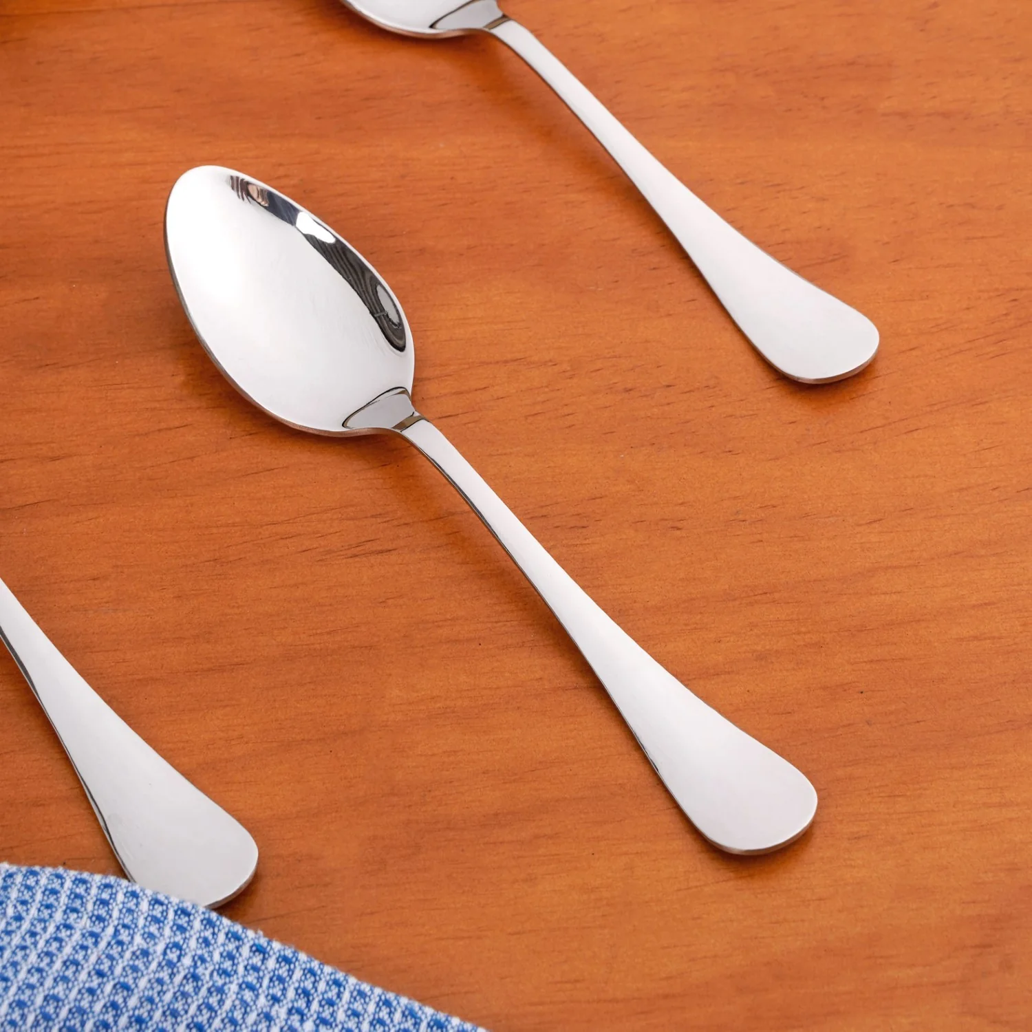 Classic Stainless Steel Cutlery Set Of 18 - Image 7