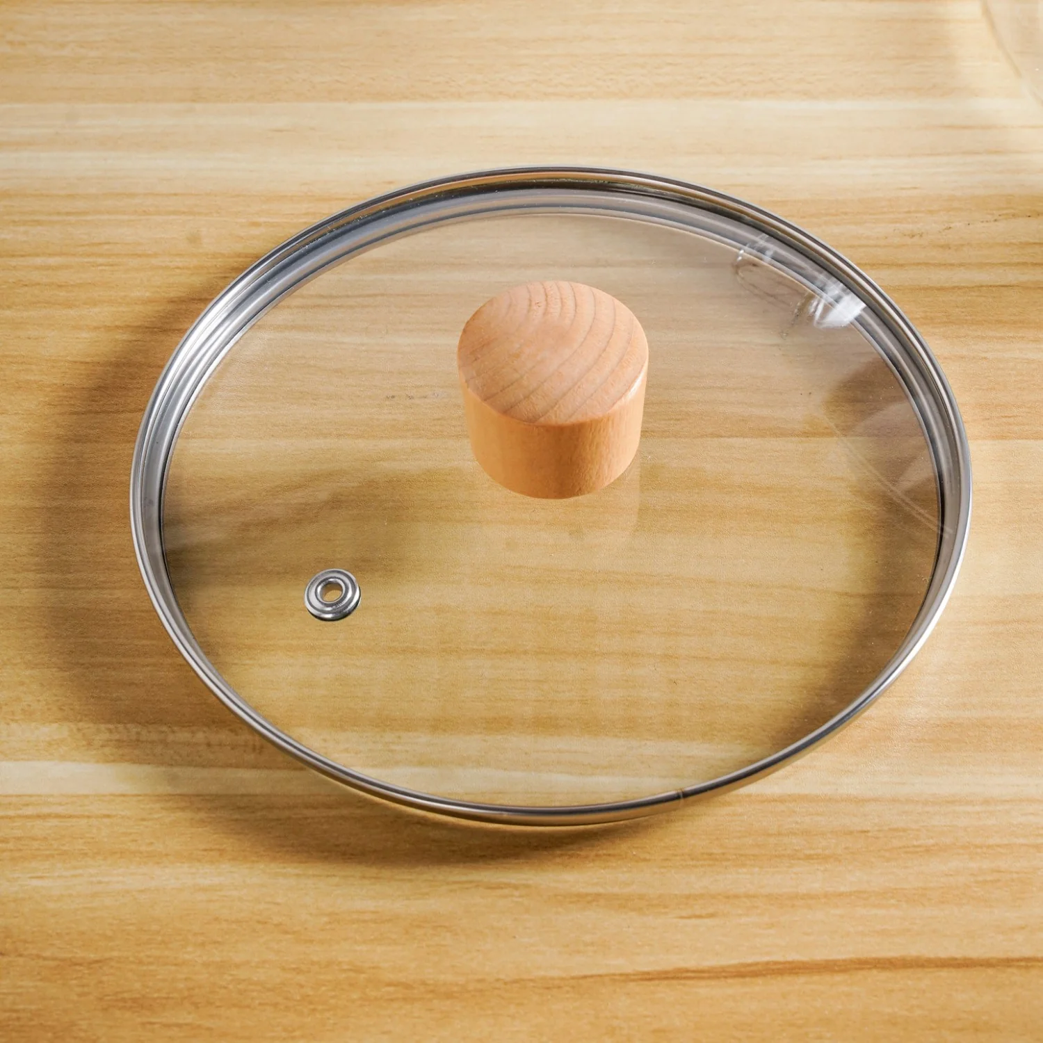 Clear Borosilicate Glass Cooking Pot With Lid 1800ml - Image 7
