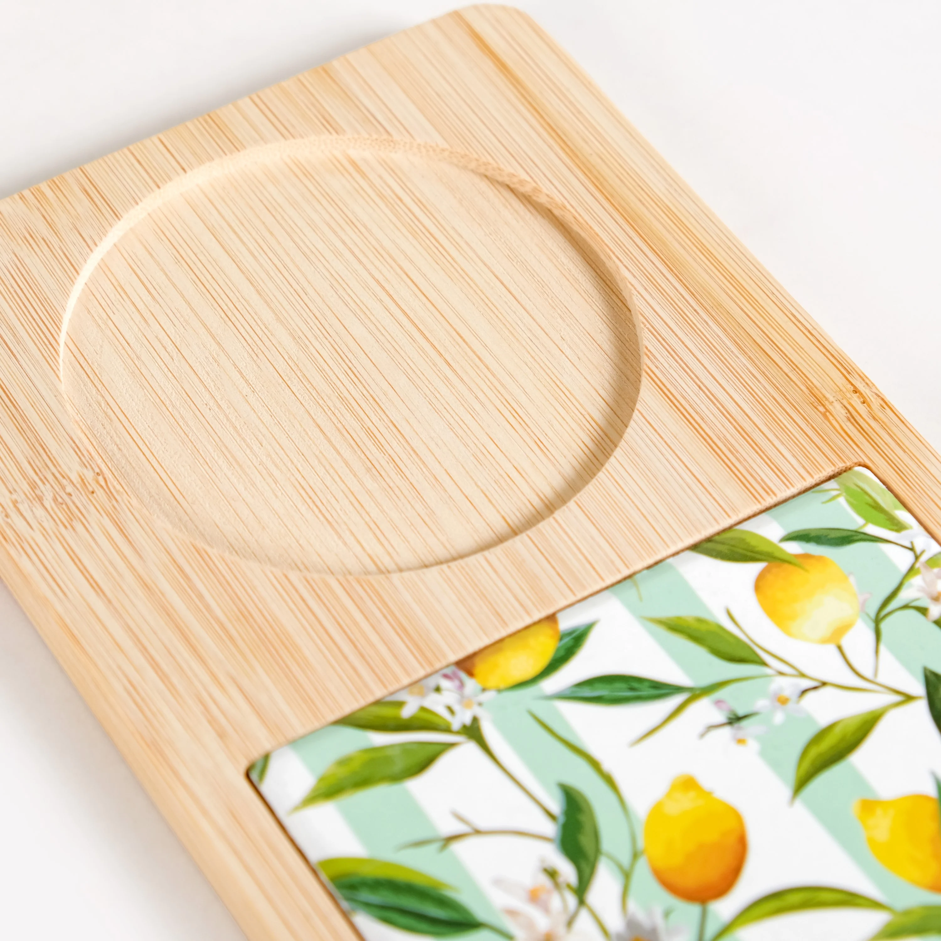 Amalfi Lemon Serving Platter With Bowl And Spoon Set Of 3 - Image 8