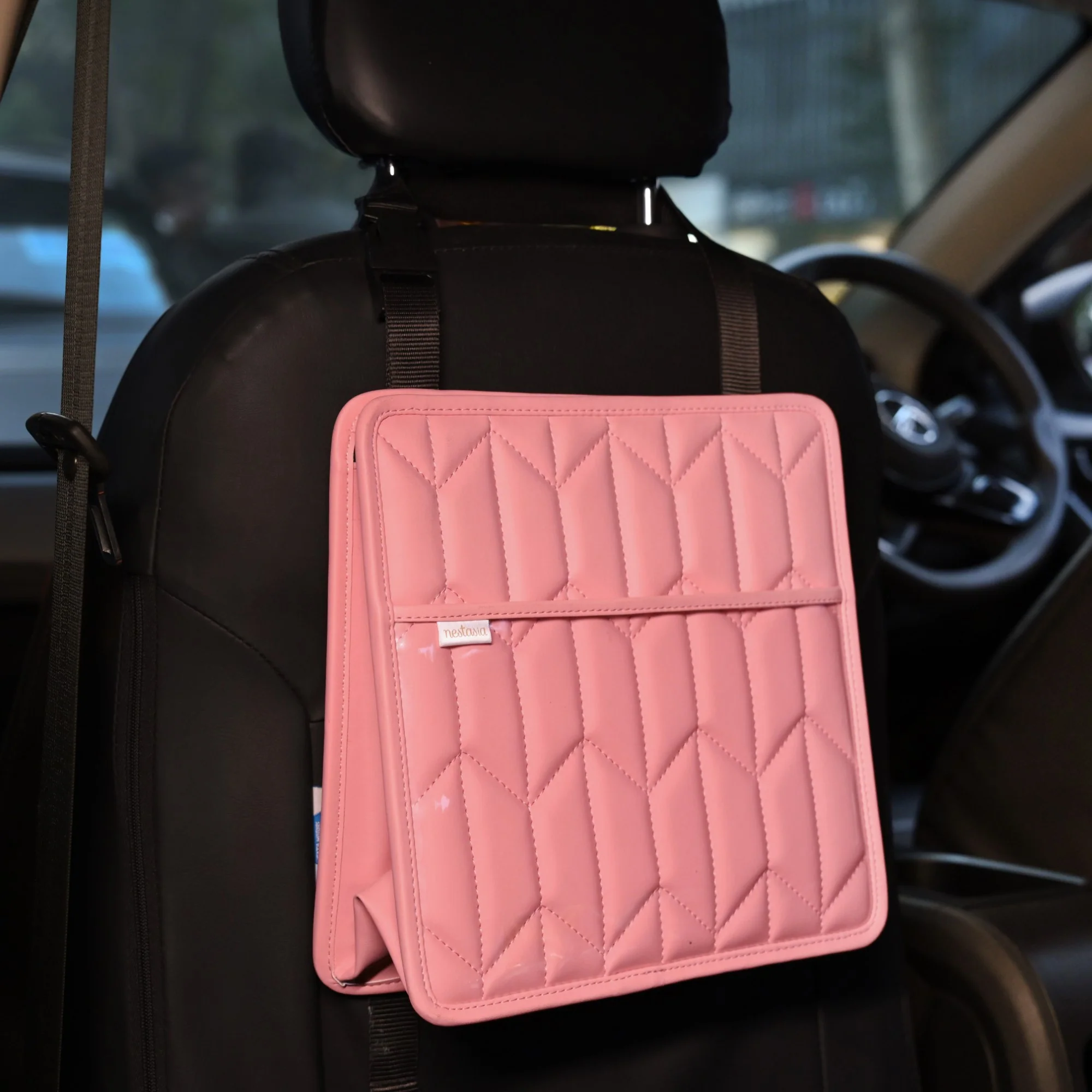 Collapsible Car Backseat Organiser With Front Pocket - Image 9