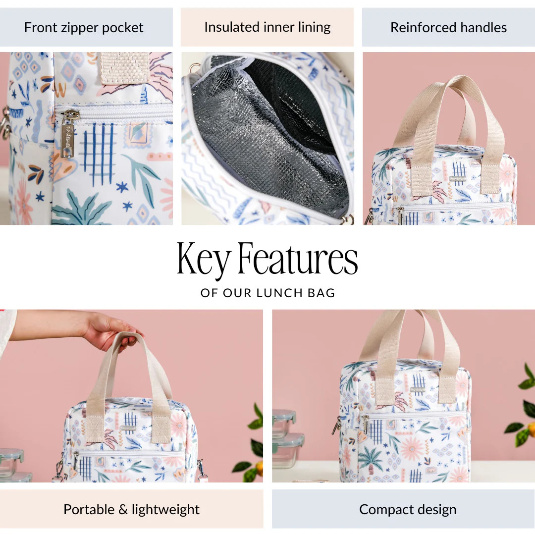 Compact Insulated Office Lunch Bag - Image 4