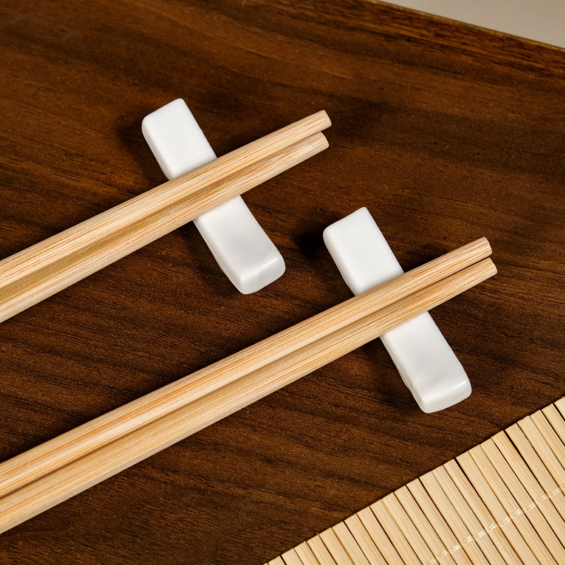 Complete Sushi Set With Rolling Mat And Bamboo Chopsticks Set Of 9 - Image 5