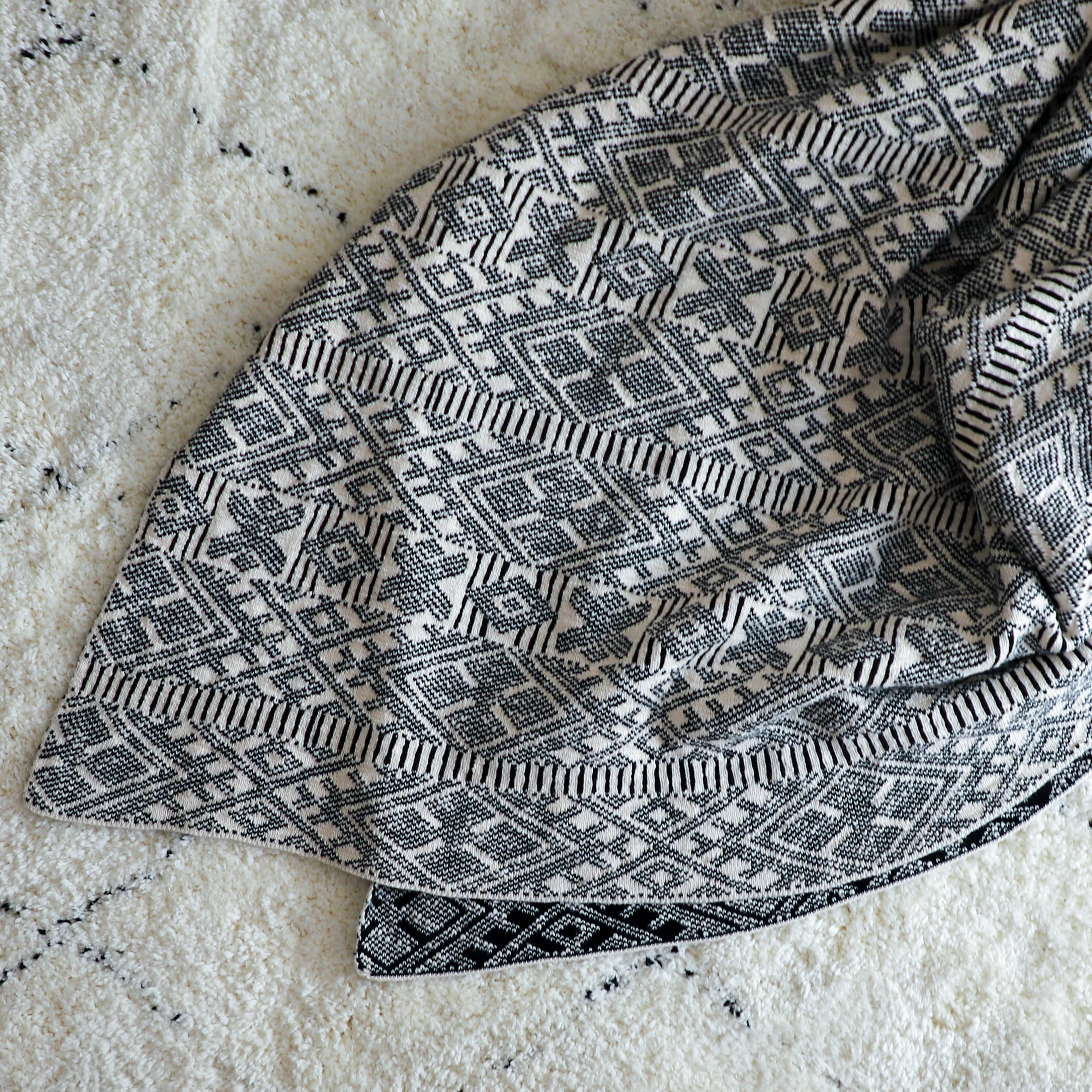 Cotton Throw Patterned - Image 4