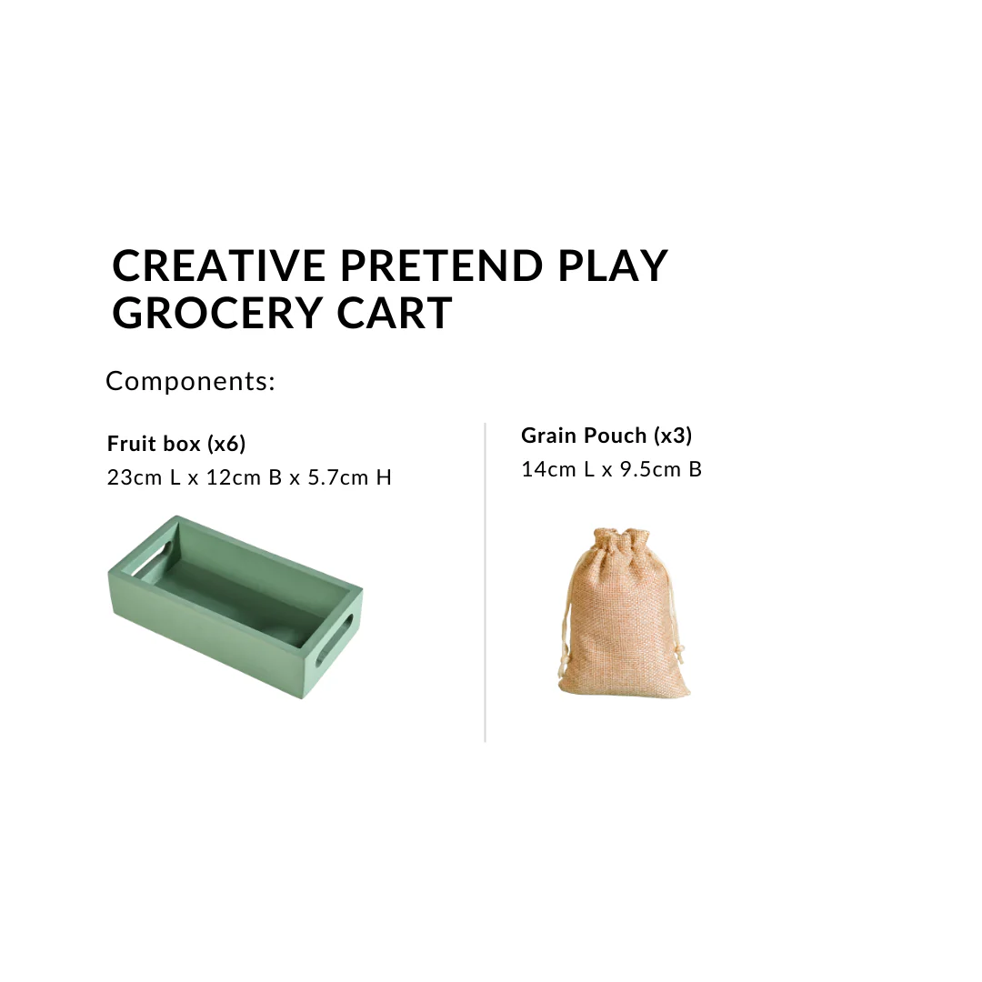 Creative Pretend Play Grocery Stand - Image 6