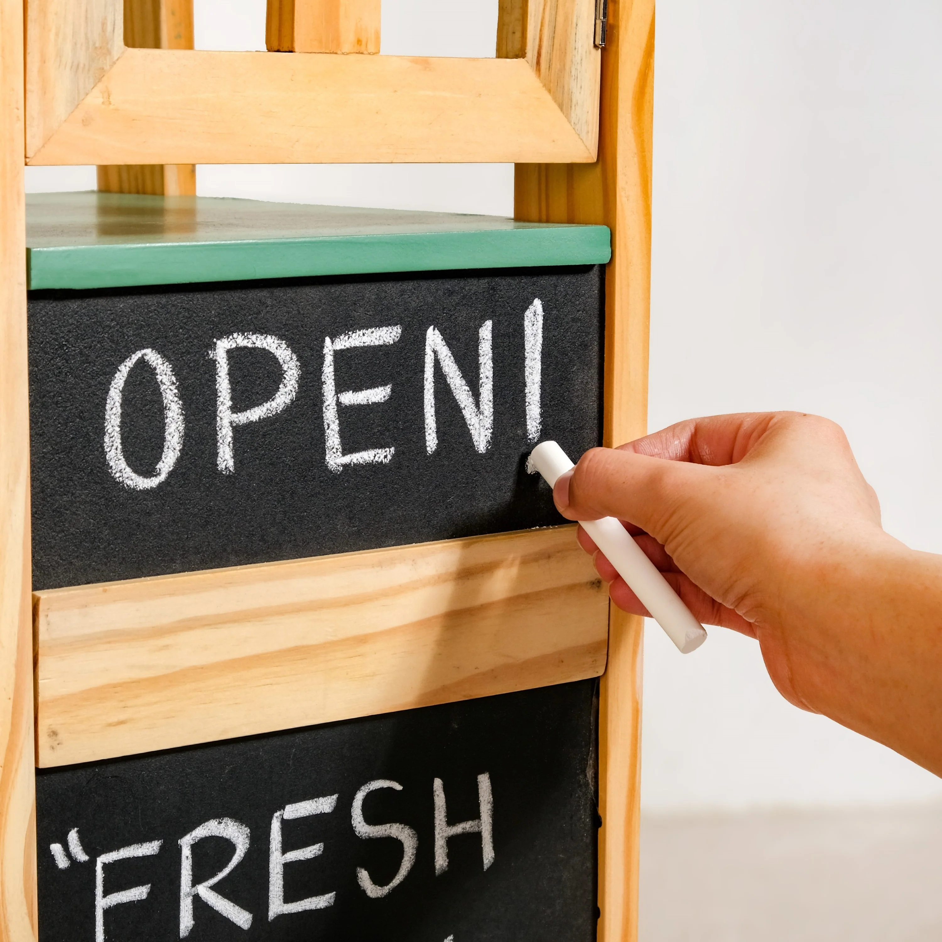 Creative Pretend Play Grocery Stand - Image 9
