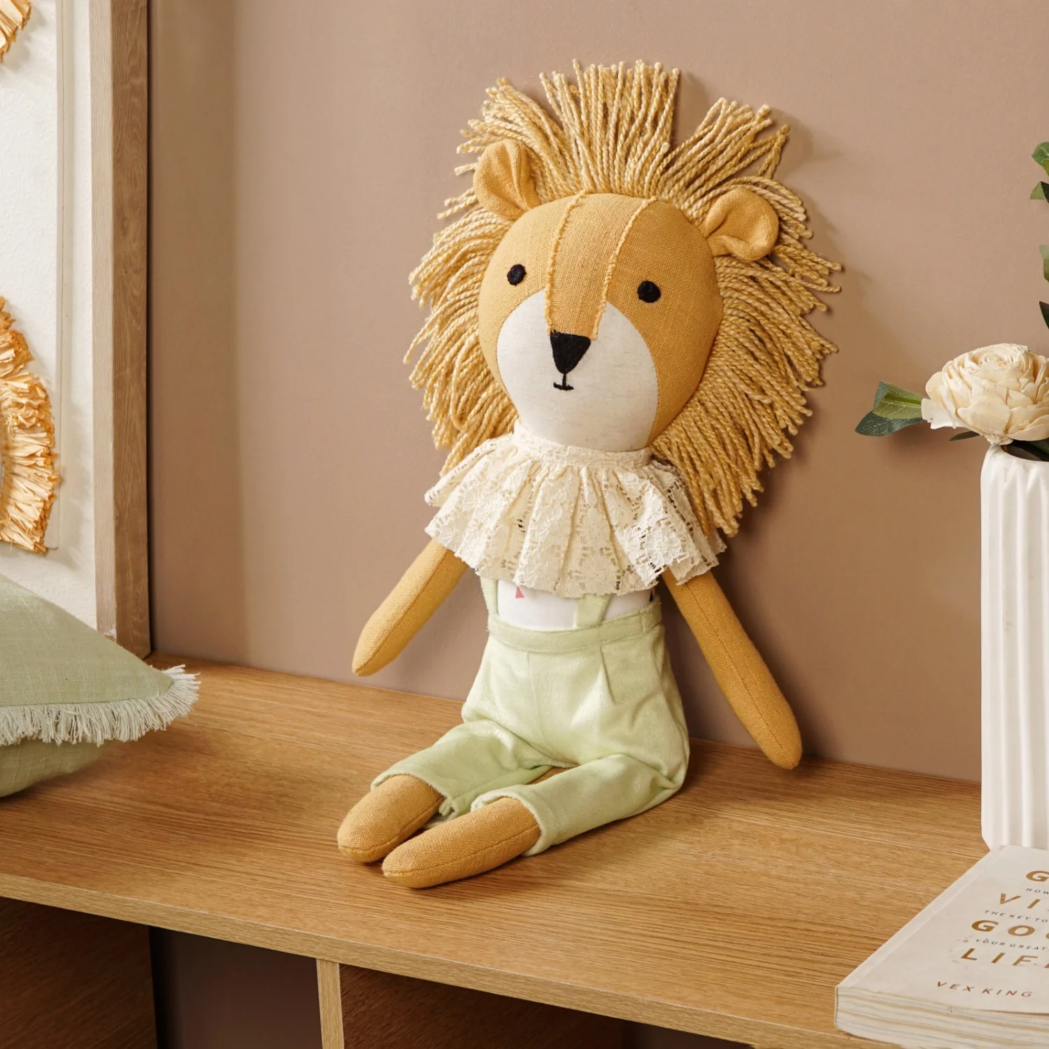 Cuddly Lion Plush Toy For Kids - Image 2