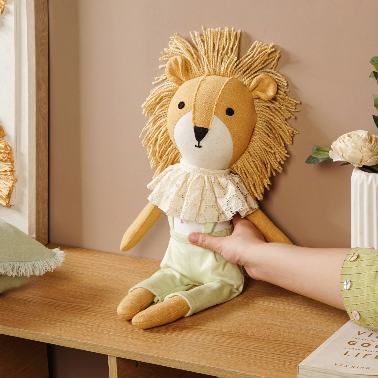 Cuddly Lion Plush Toy For Kids - Image 3