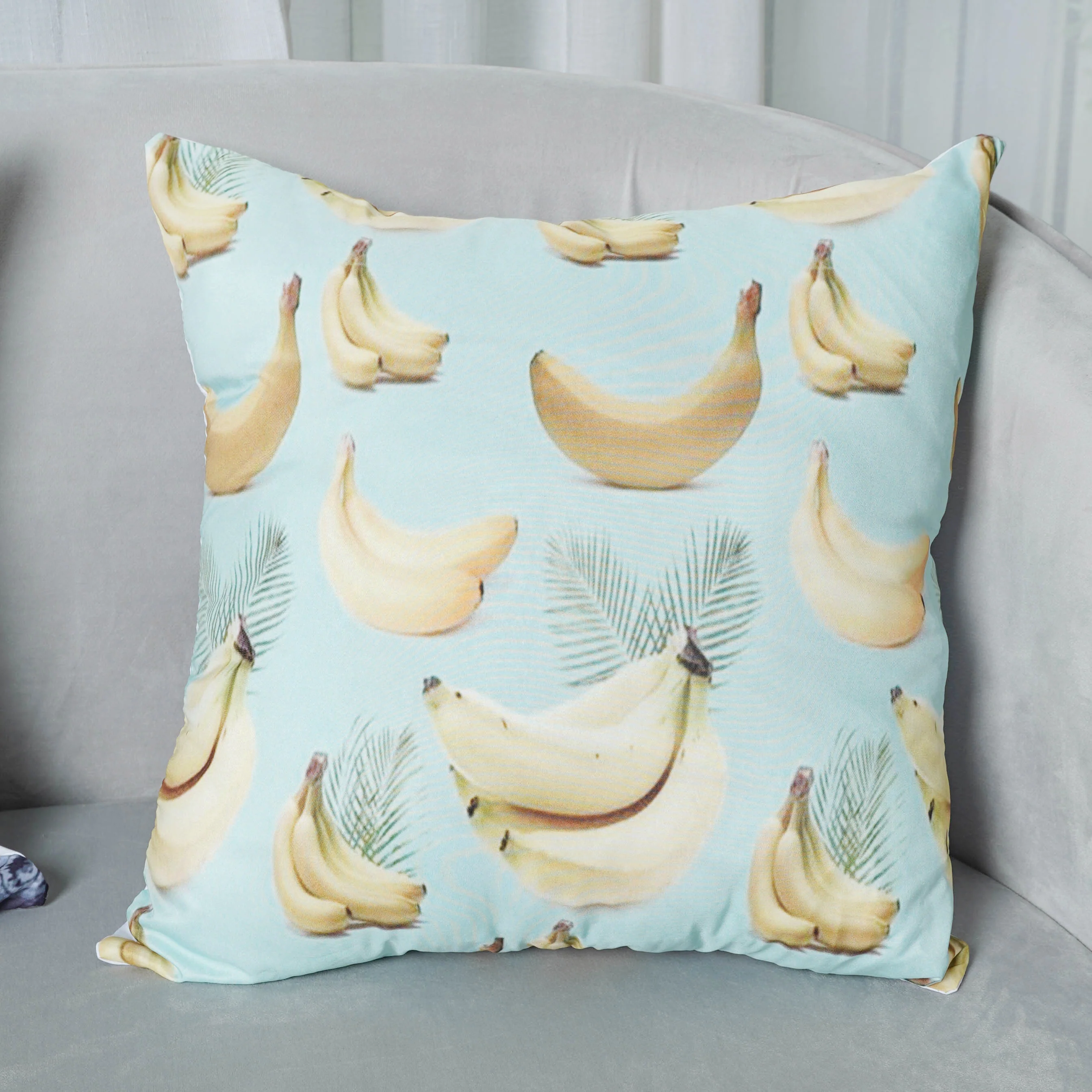 Cushion Cover Set of 5 with Fruit Prints - Image 11